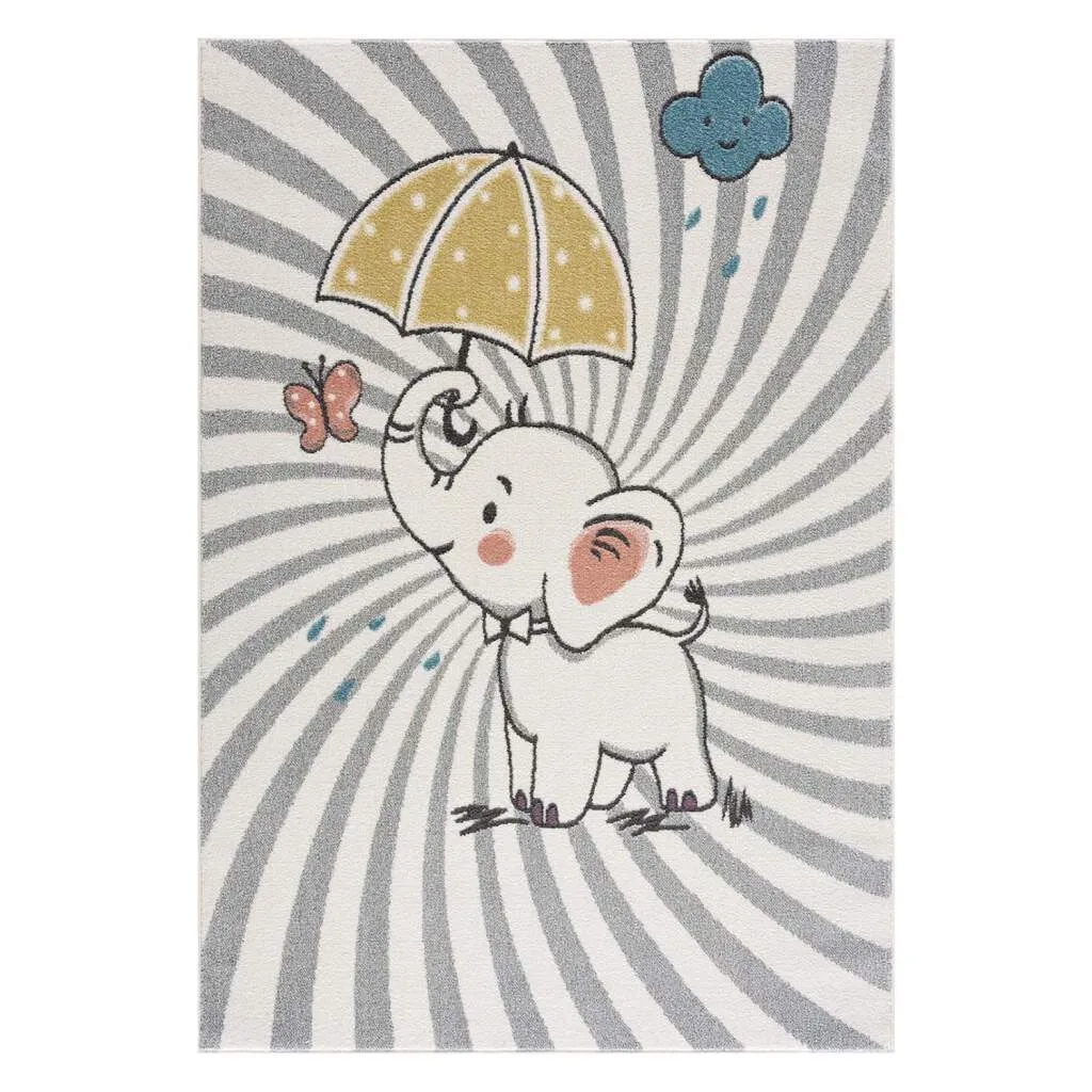Tapis pour enfants - Elephant (multicolore)