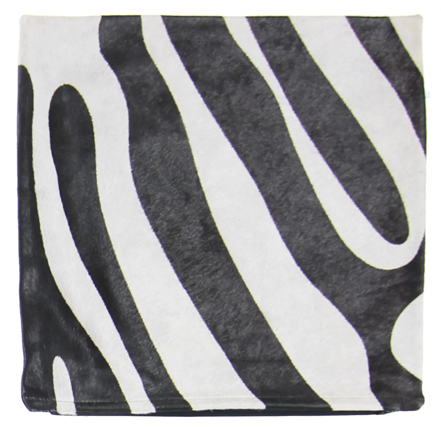 Housse de coussin en cuir bovin 45 x 45 cm