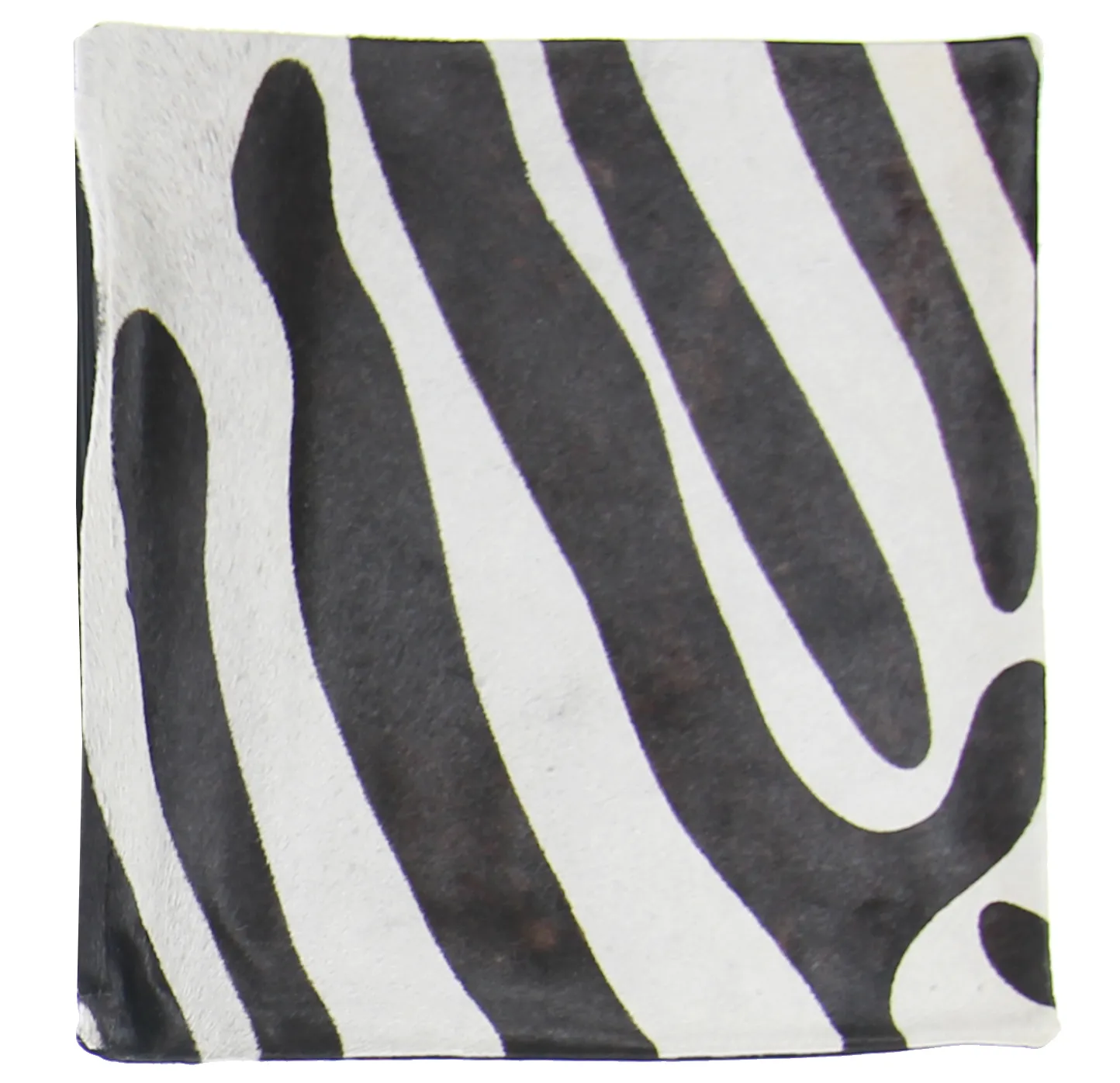 Housse de coussin en cuir bovin 45 x 45 cm