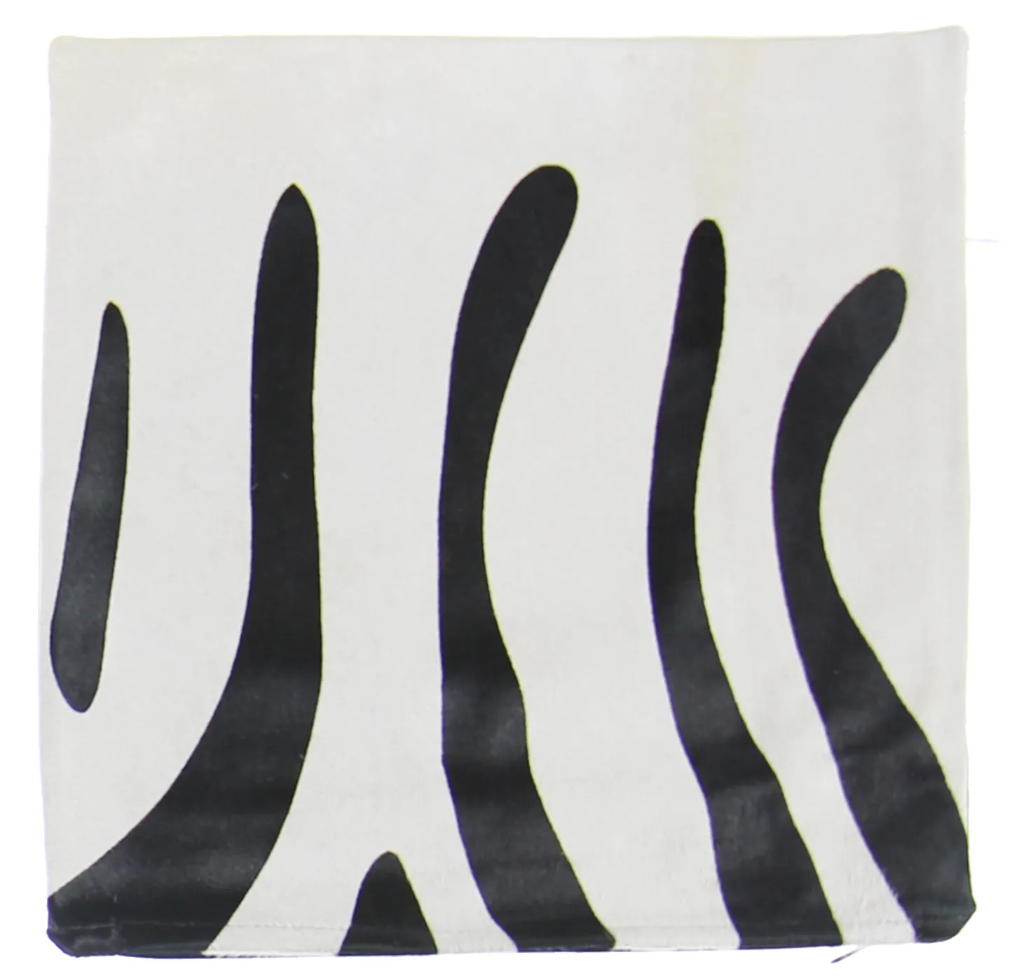 Housse de coussin en cuir bovin 45 x 45 cm