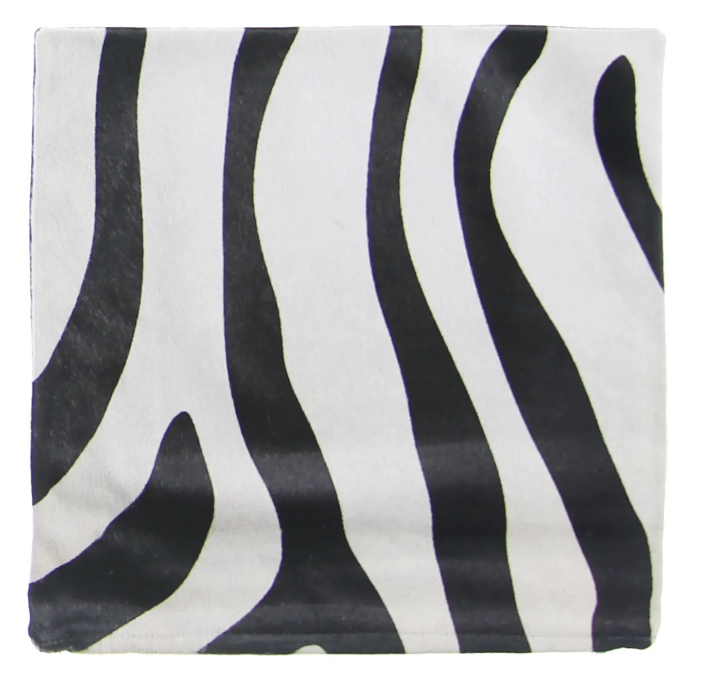 Housse de coussin en cuir bovin 45 x 45 cm