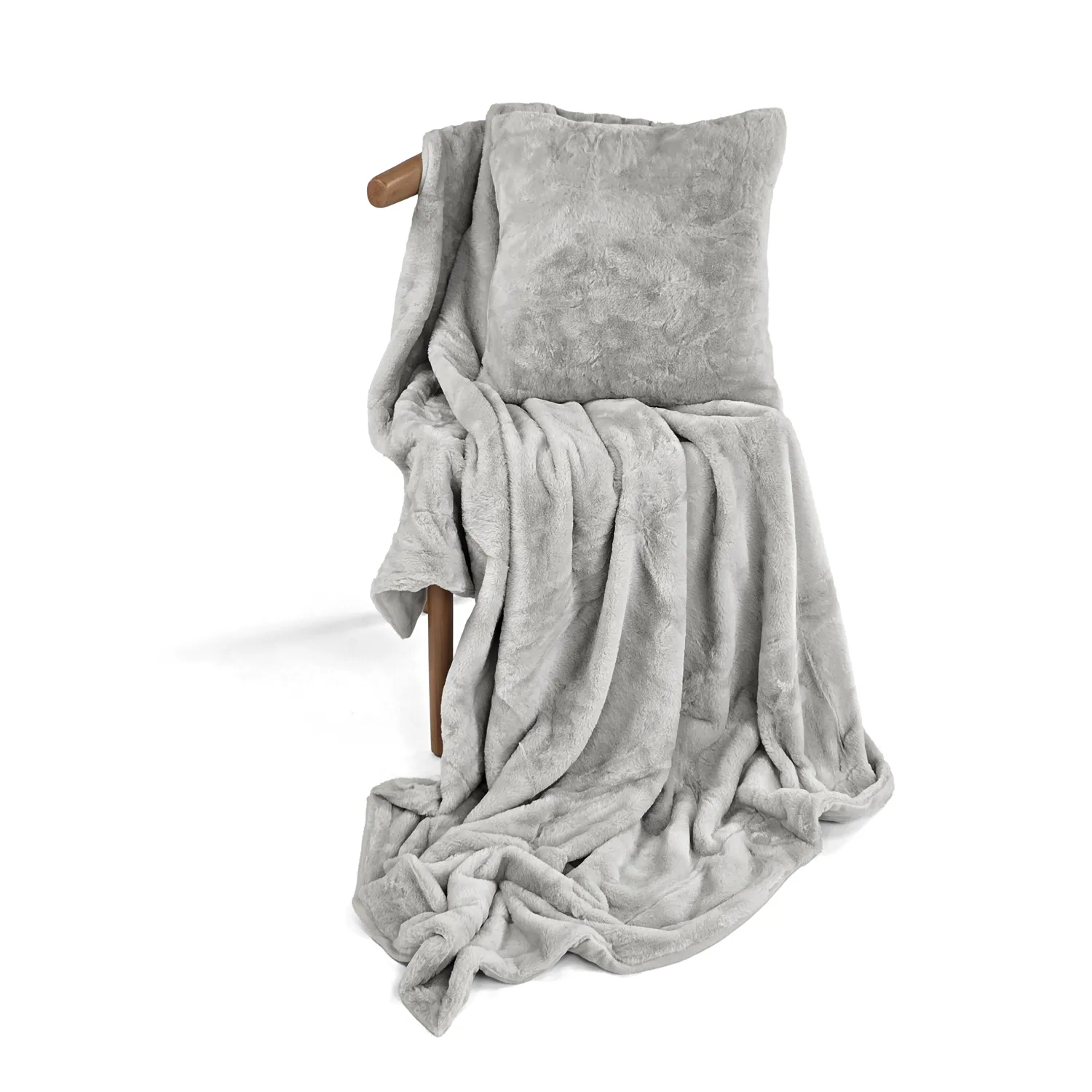 Housse de coussin - Aranga Super Soft (gris)