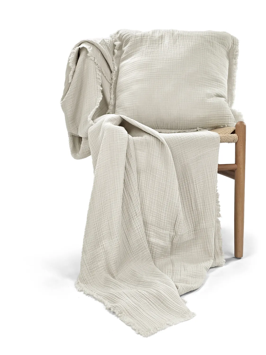 Housse de coussin - Dorena (gris)