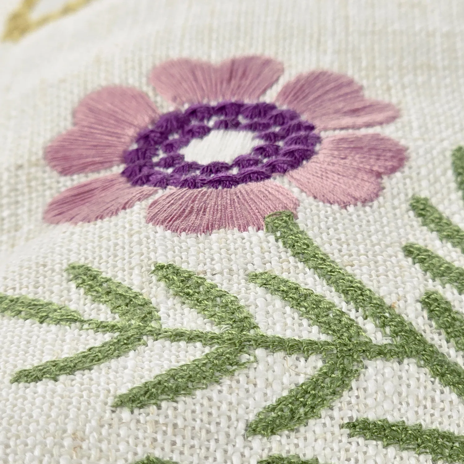 Housse de coussin - Housse de coussin brodée Esbo (multicolore)