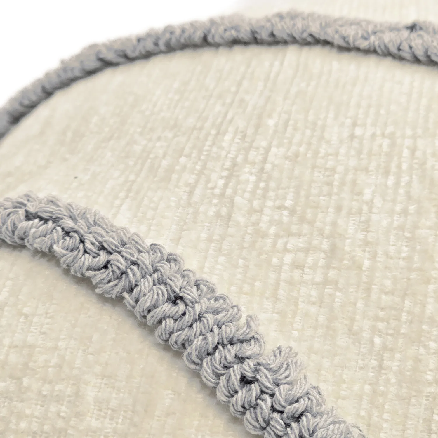 Housse de coussin - Montreux (blanc cassé/gris)