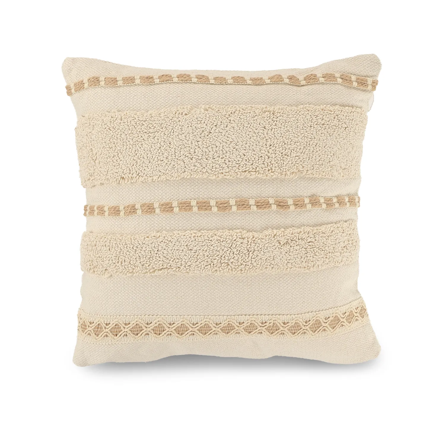 Housse de coussin - Pictou (blanc cassé)