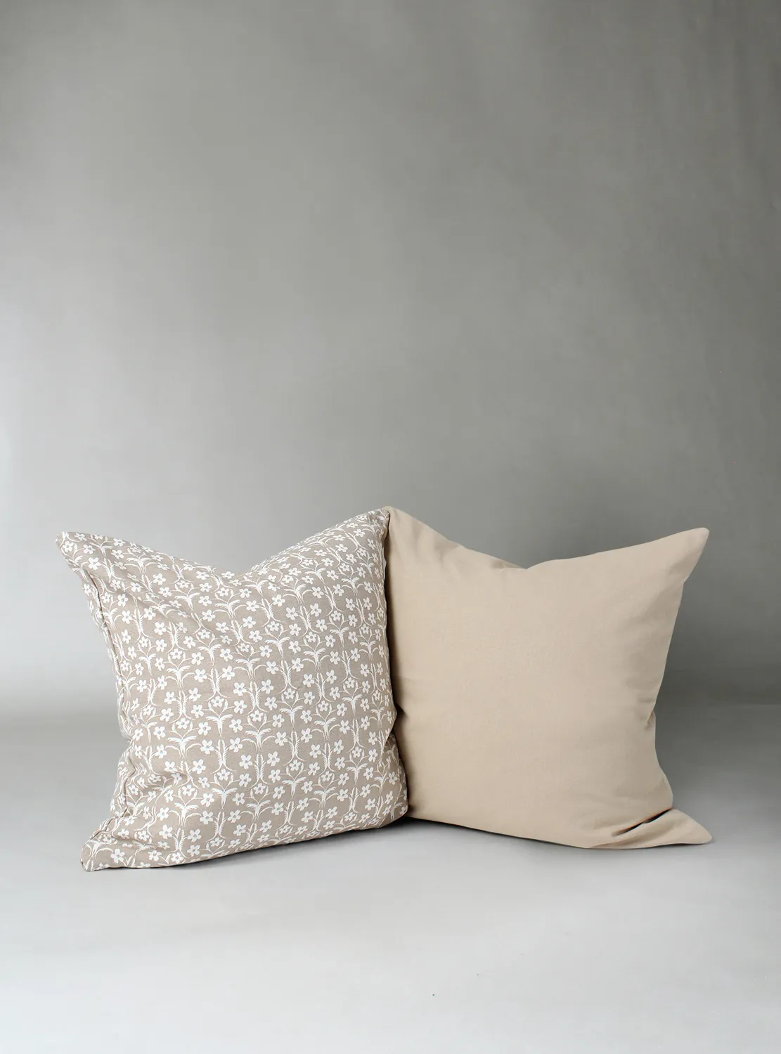 Housse de coussin lot de 2 - Ella (beige)