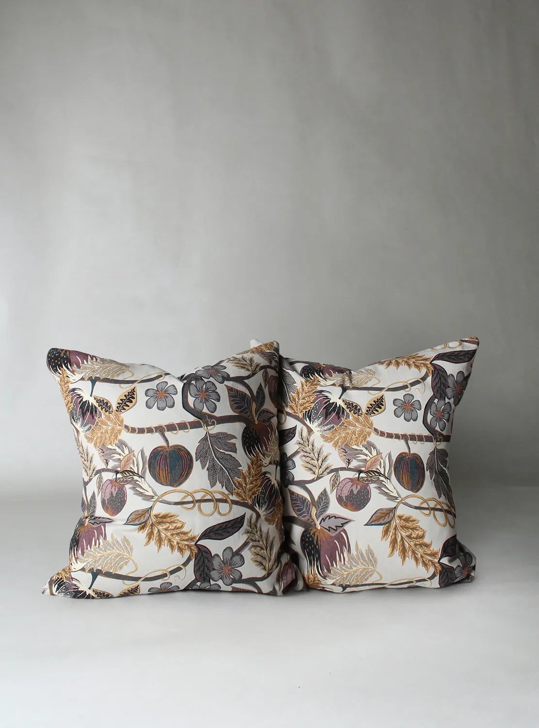 Housse de coussin lot de 2 Lise (marron)