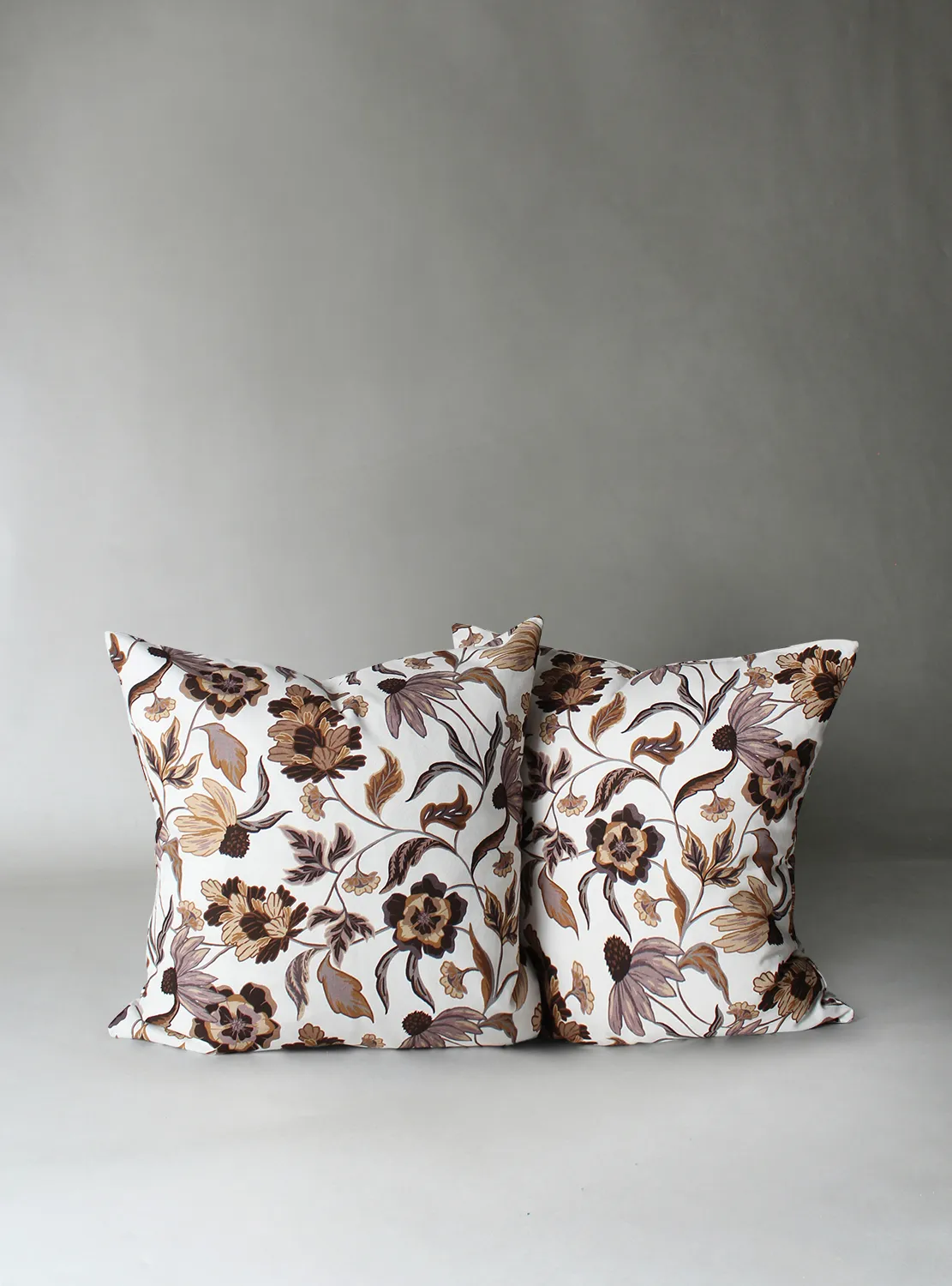 Housse de coussin lot de 2 Mathilde (violet)