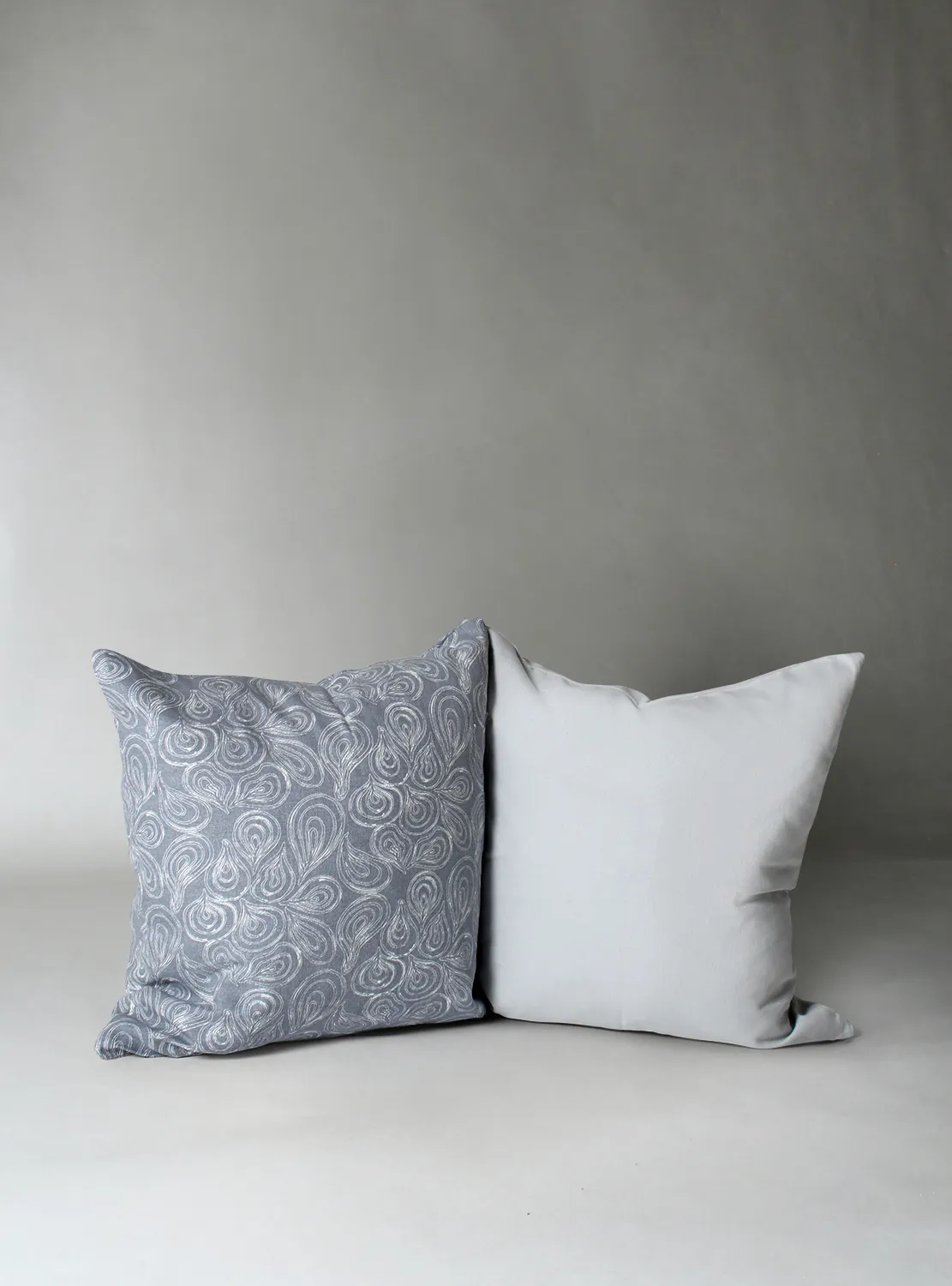 Housse de coussin lot de 2 - Merja (bleu)