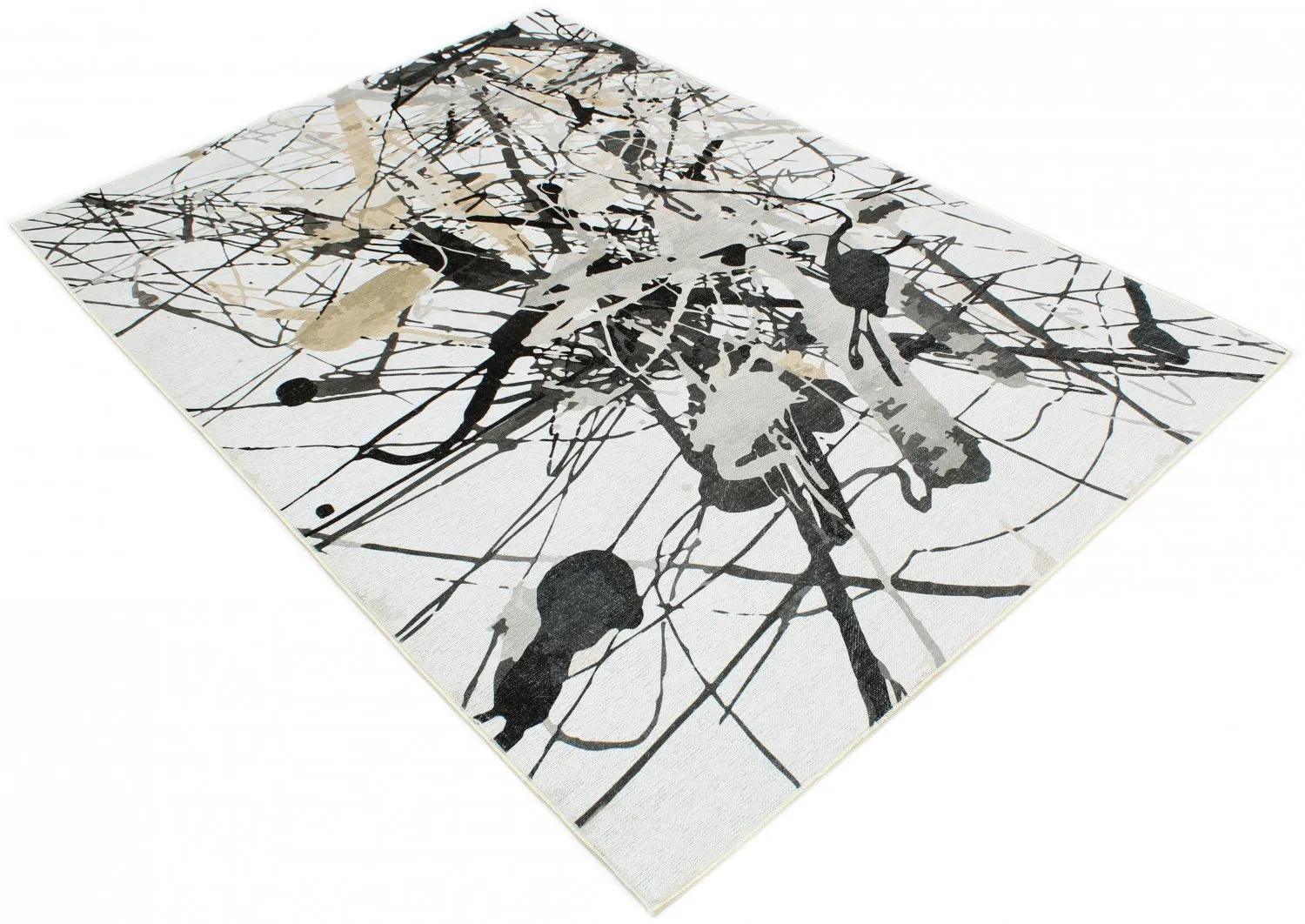 Tapis Wilton - Lawrance (gris/blanc)