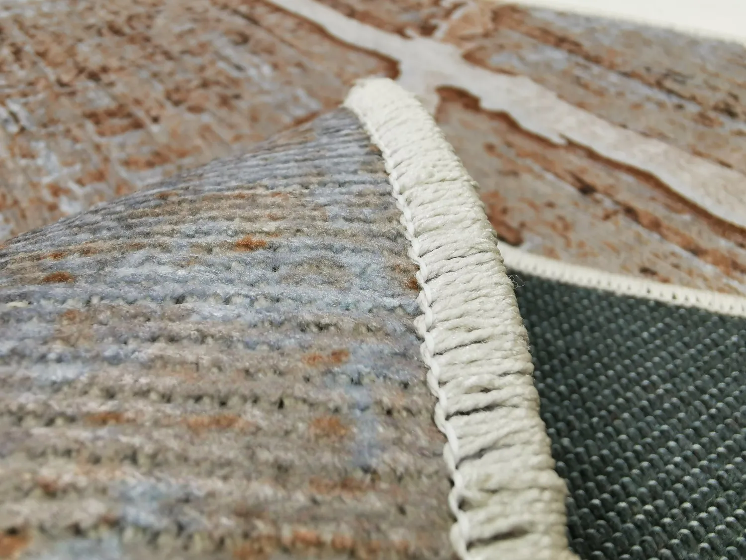 Tapis rond - Lagos (beige)