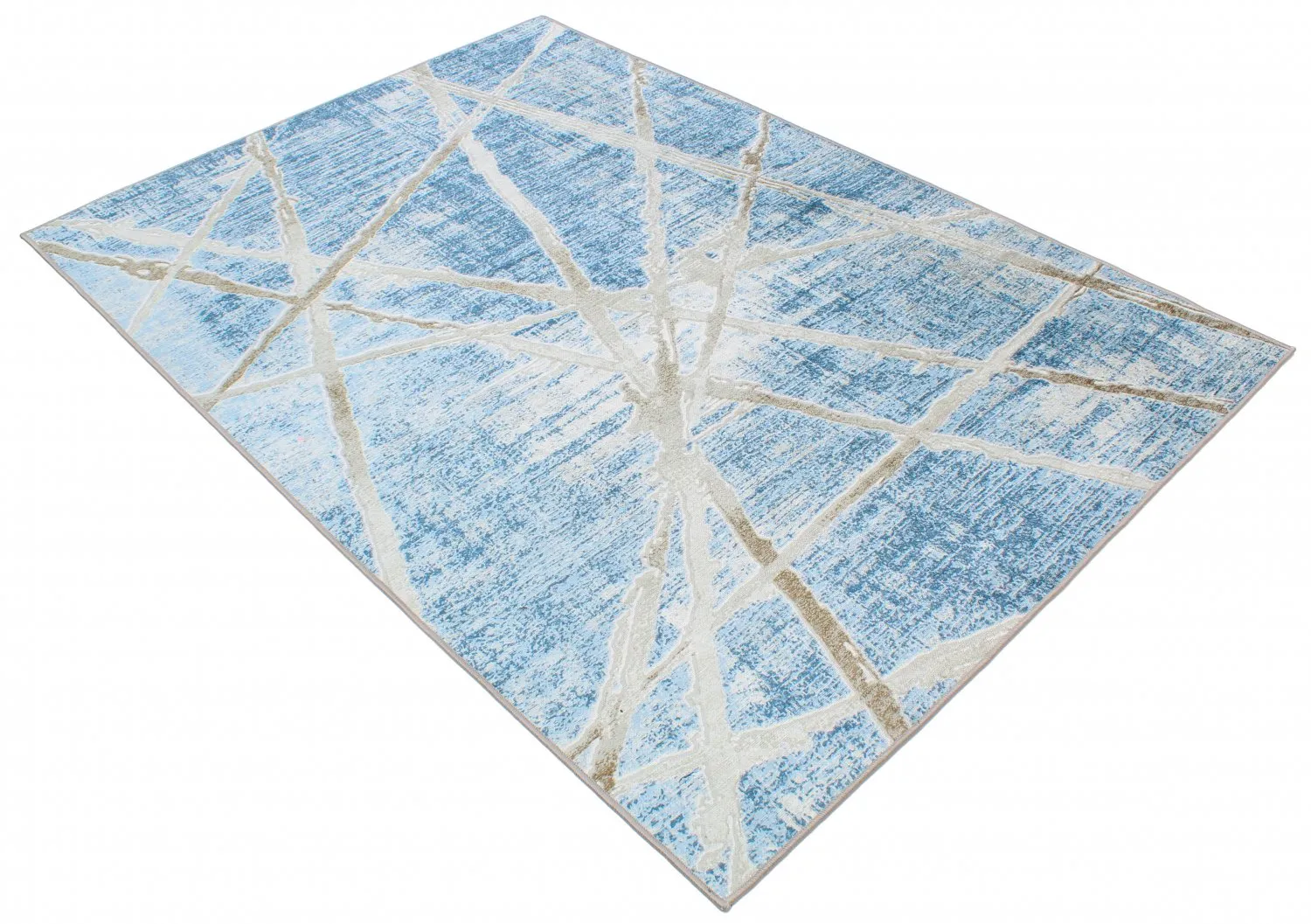 Tapis Wilton - Lagos (bleu)