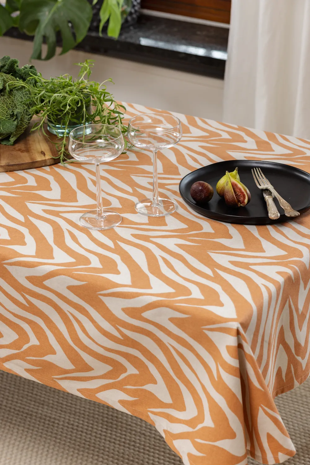 Nappe en coton Laura (orange)
