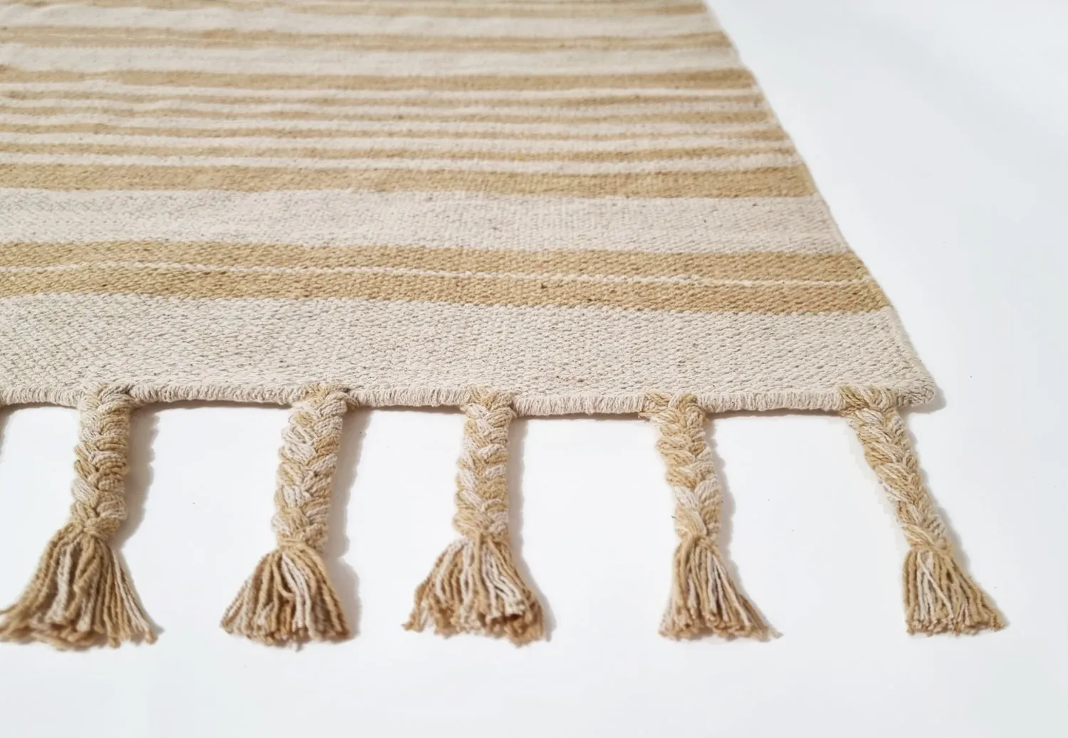 Tapis en coton - Lehi (beige)