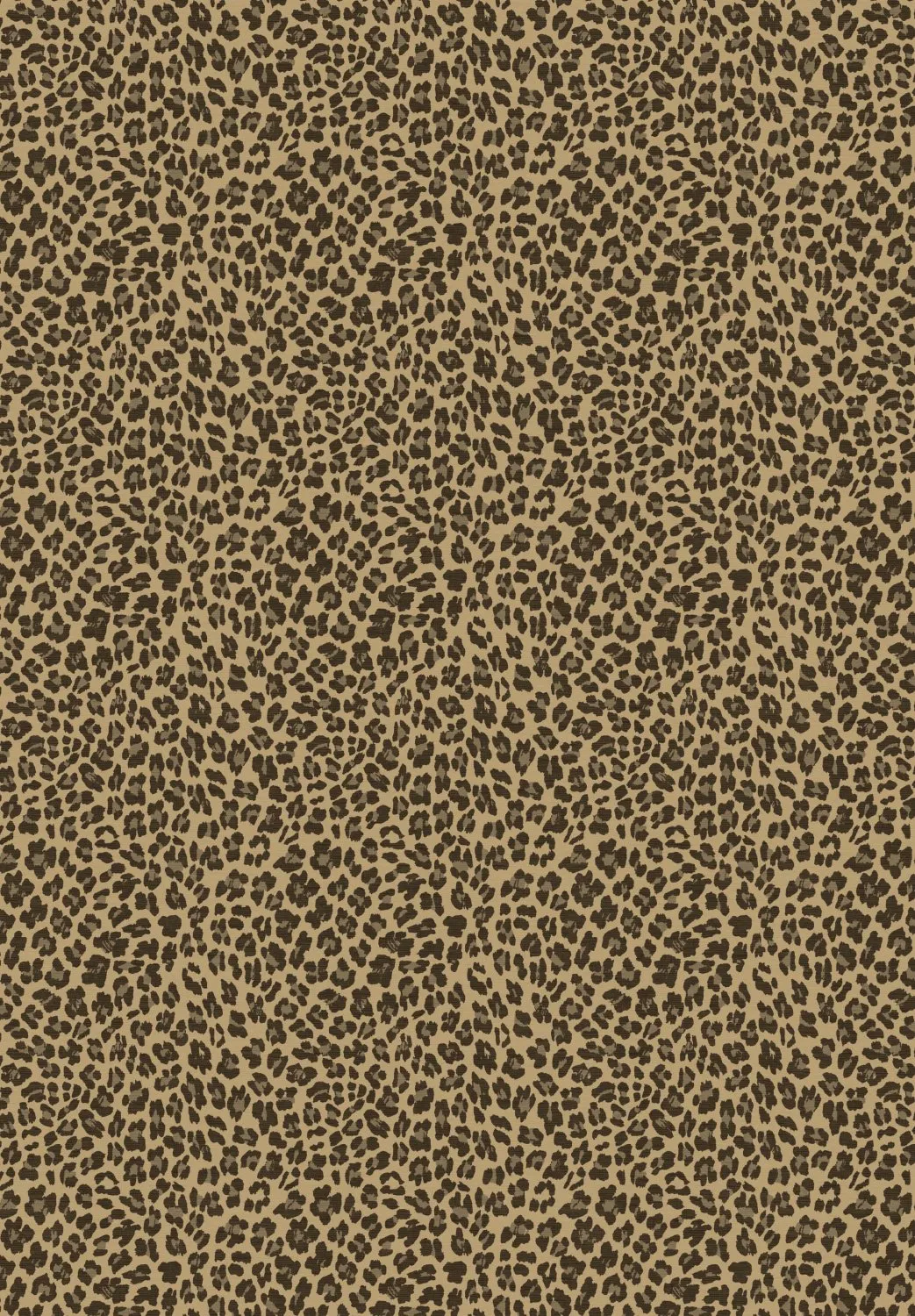 Tapis Wilton - Leopard (marron)