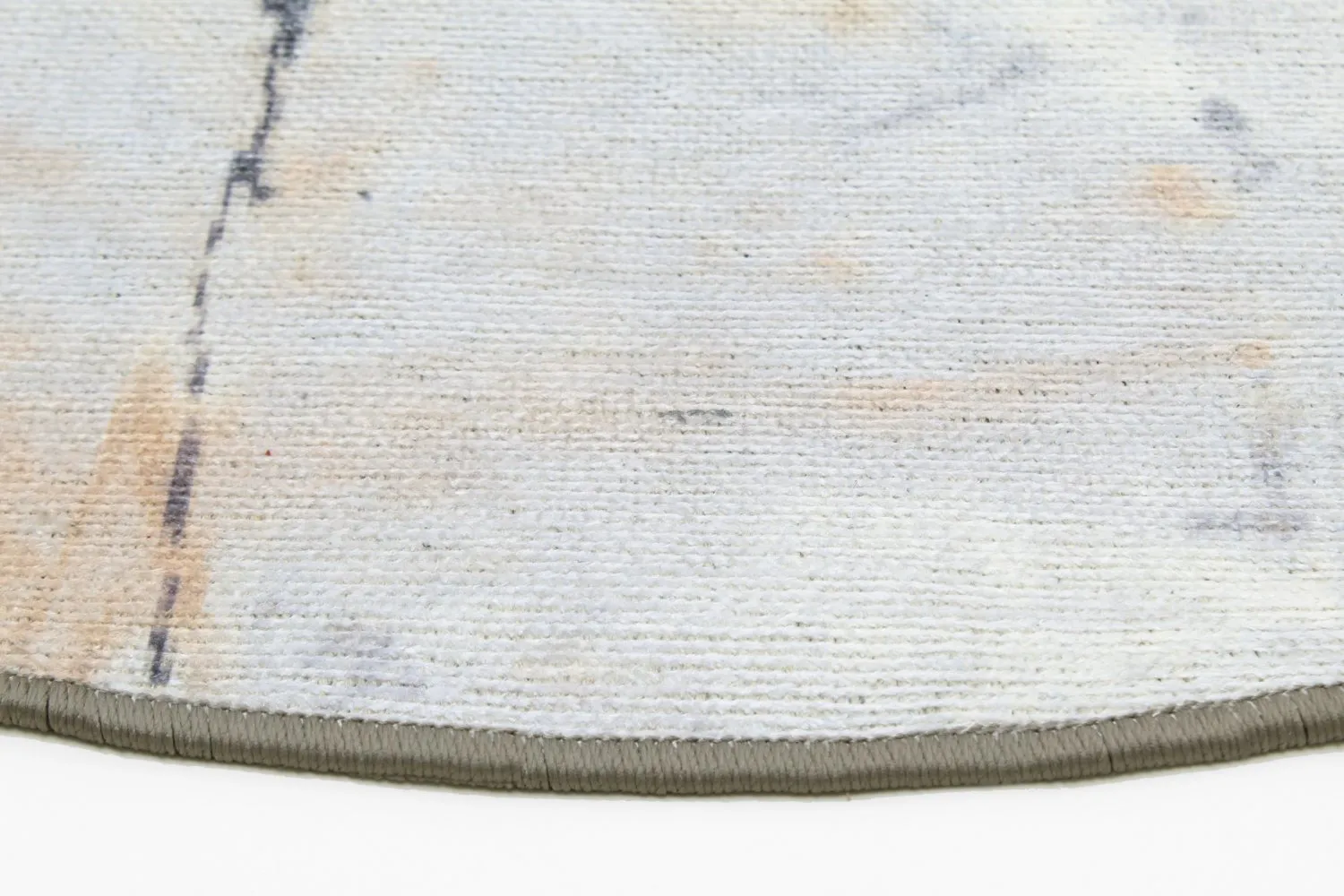 Tapis rond - Melazzo (gris/multicolore)