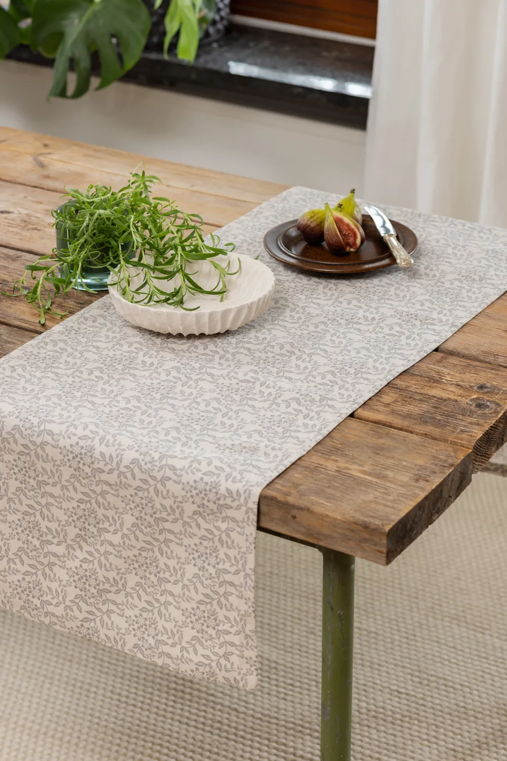 Chemins de table - Chemins Lilja (gris)