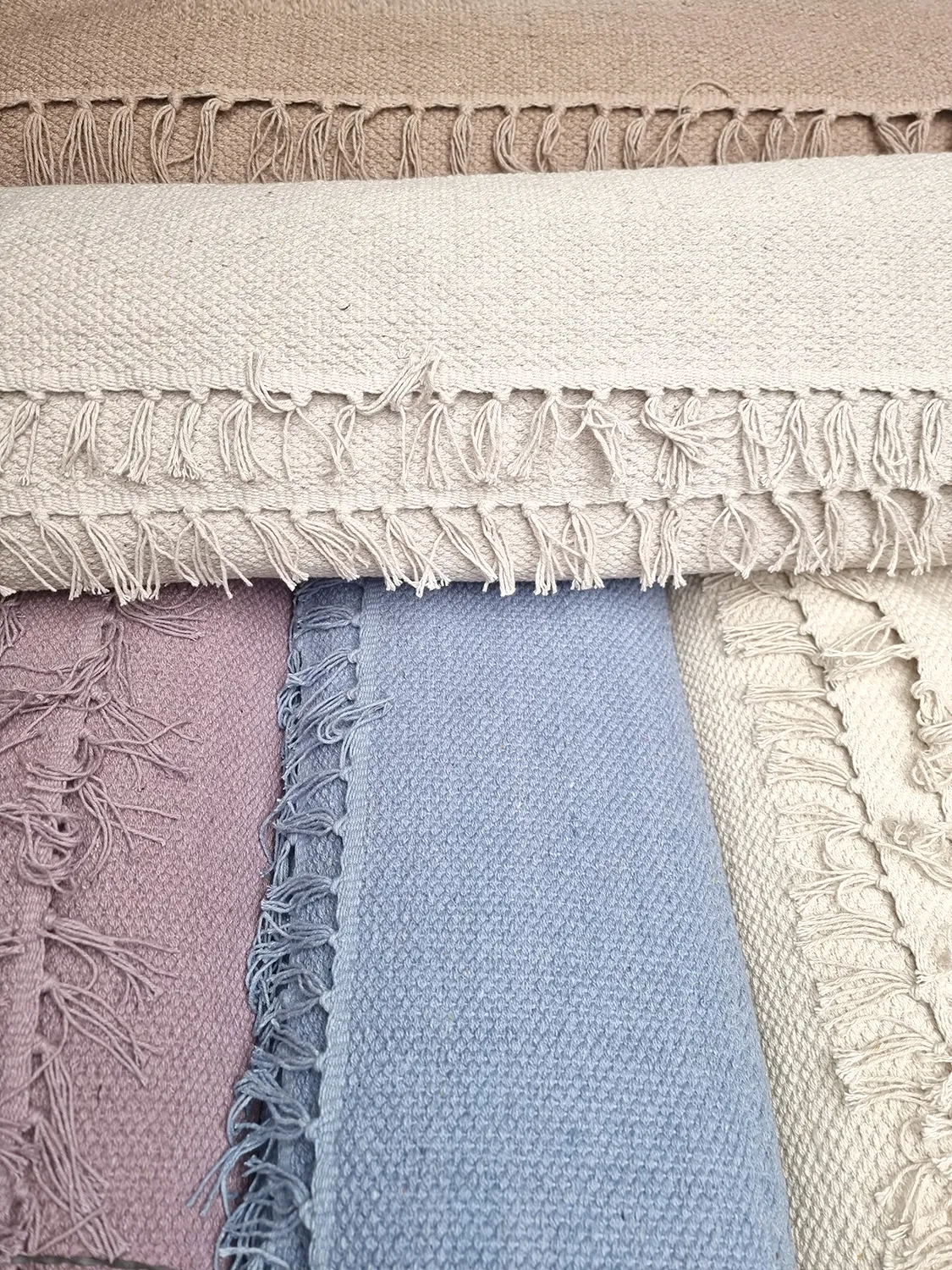 Tapis en coton - Lilje (beige clair)