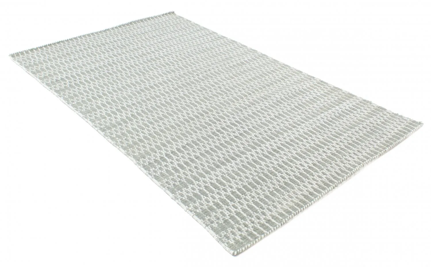Tapis en laine - Long Stitch (gris)
