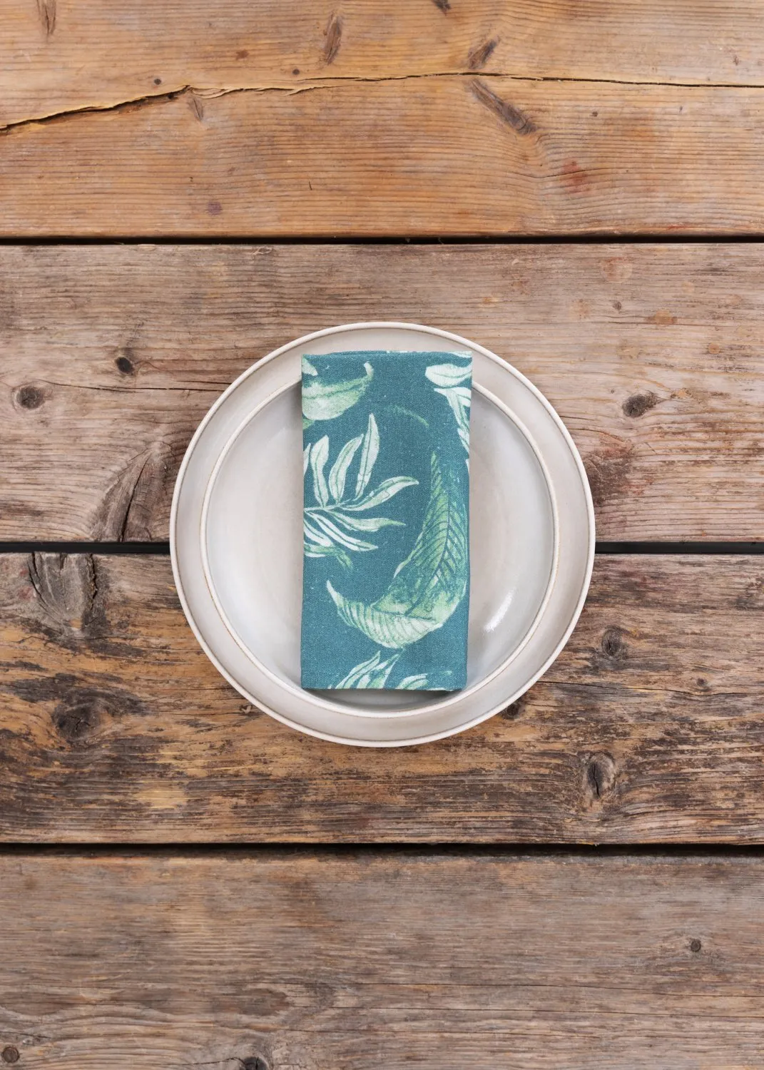 Serviettes de table en tissu - lot de 4 Lowe (vert)