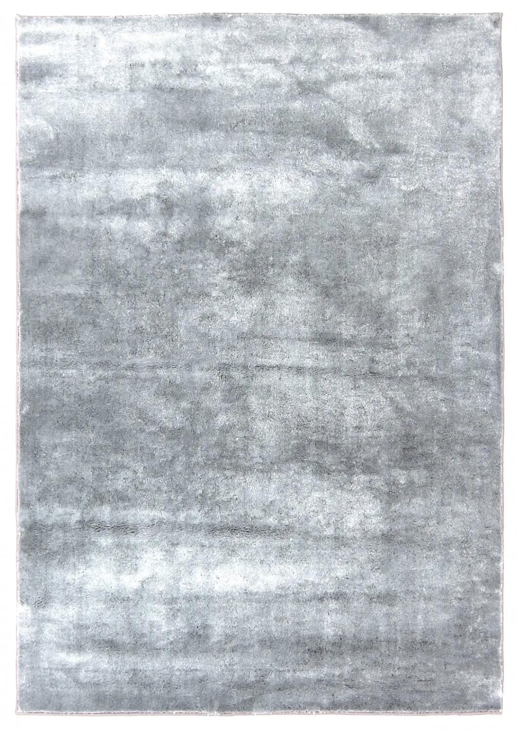 Tapis à poils longs - Lucknow (gris)
