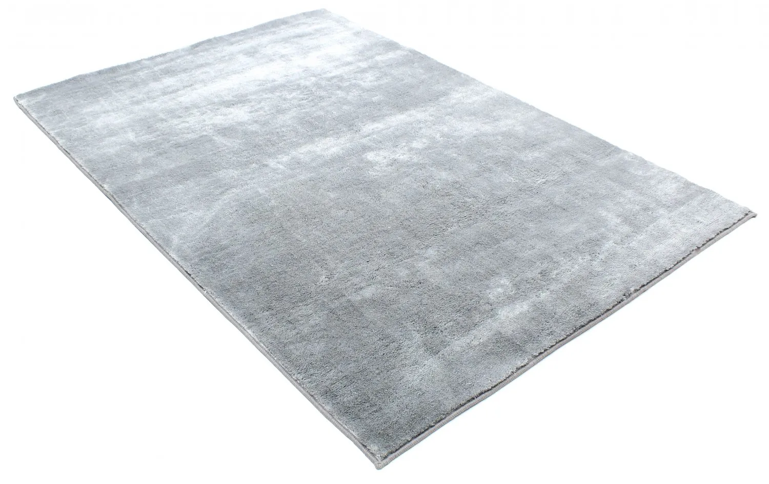 Tapis à poils longs - Lucknow (gris)