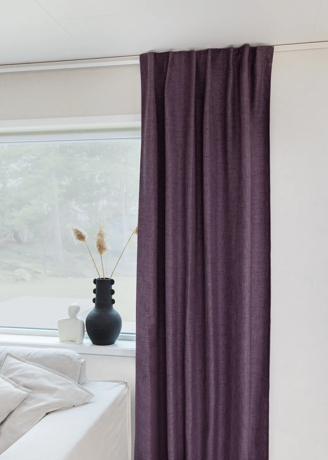 Rideaux - Rideau occultant Raya (violet)