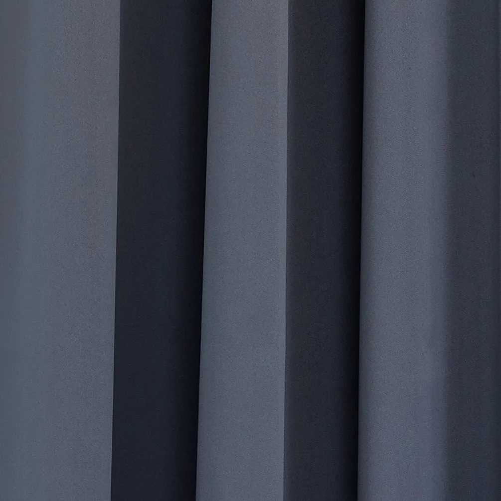Rideaux - Rideau occultant Alina (bleu/gris)