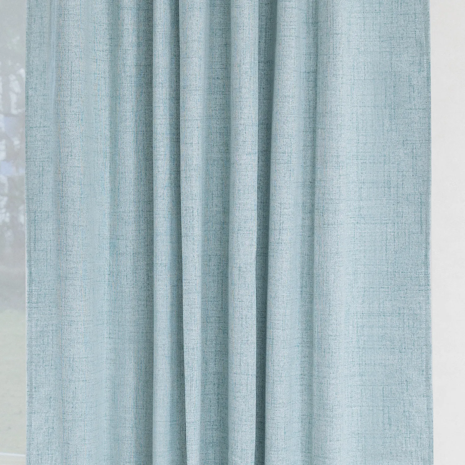 Rideaux - Rideau occultant Amaris (turquoise)