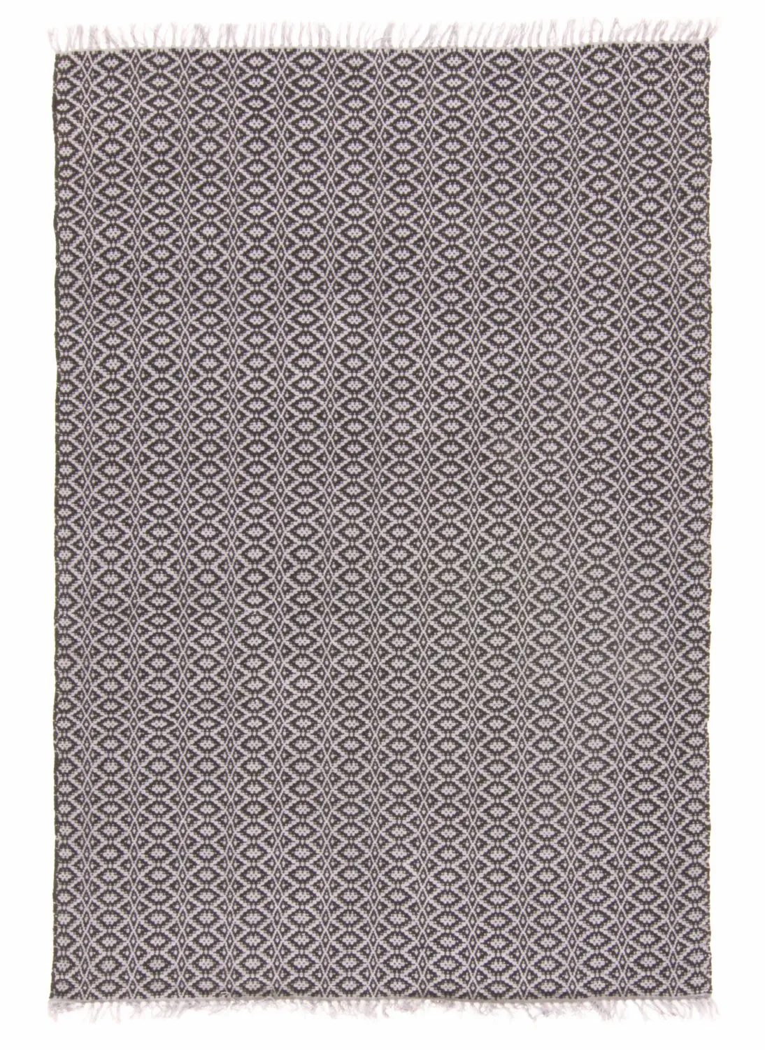 Tapis en patchwork - Lykke (gris/gris foncé)