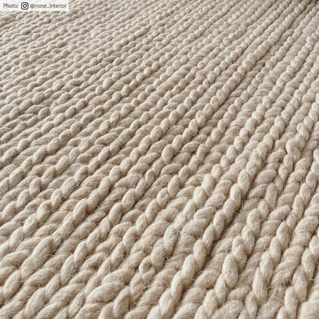Tapis en laine - Lynmouth (crème)