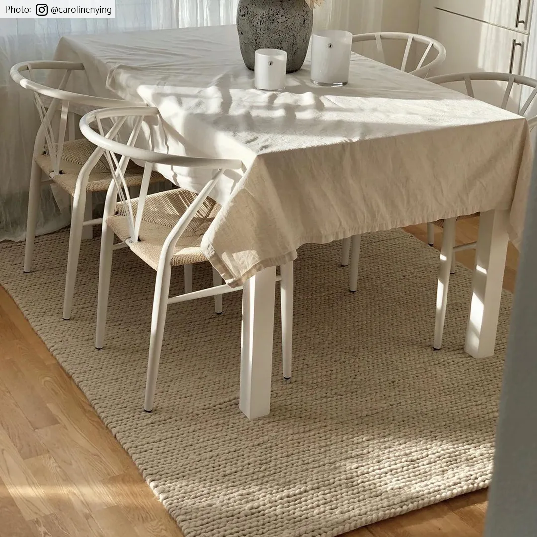 Tapis en laine - Lynmouth (crème)