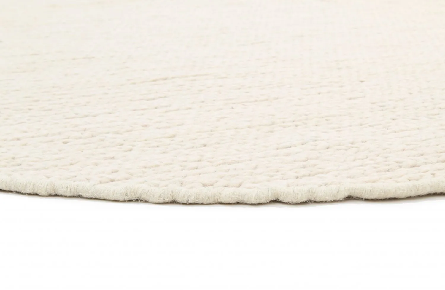 Tapis rond - Lynmouth (crème)
