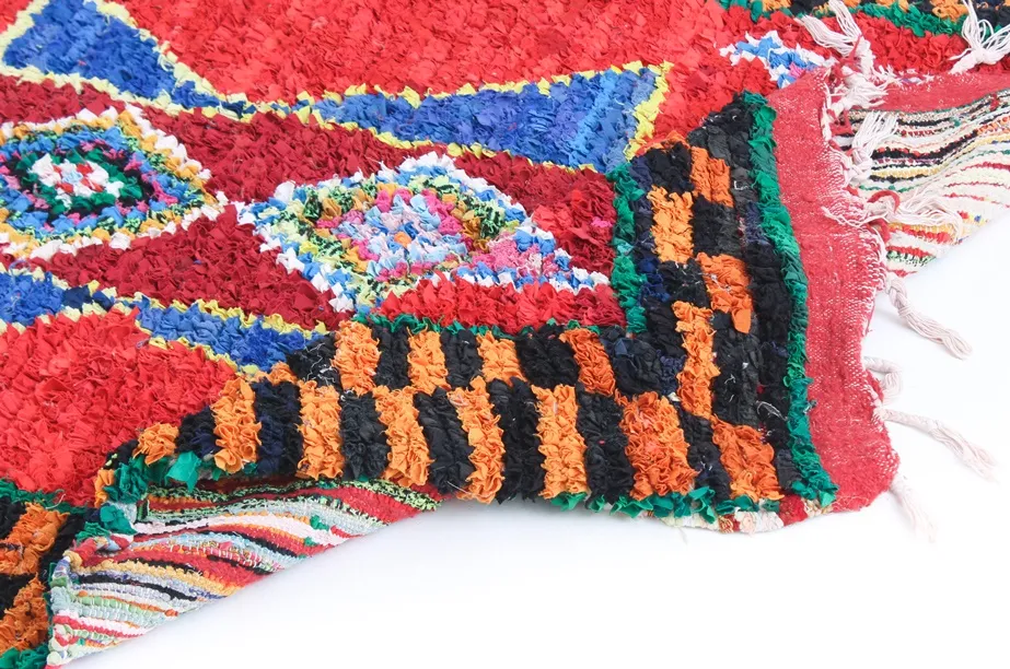 Tapis Marocain Berbère Boucherouite 315 x 120 cm