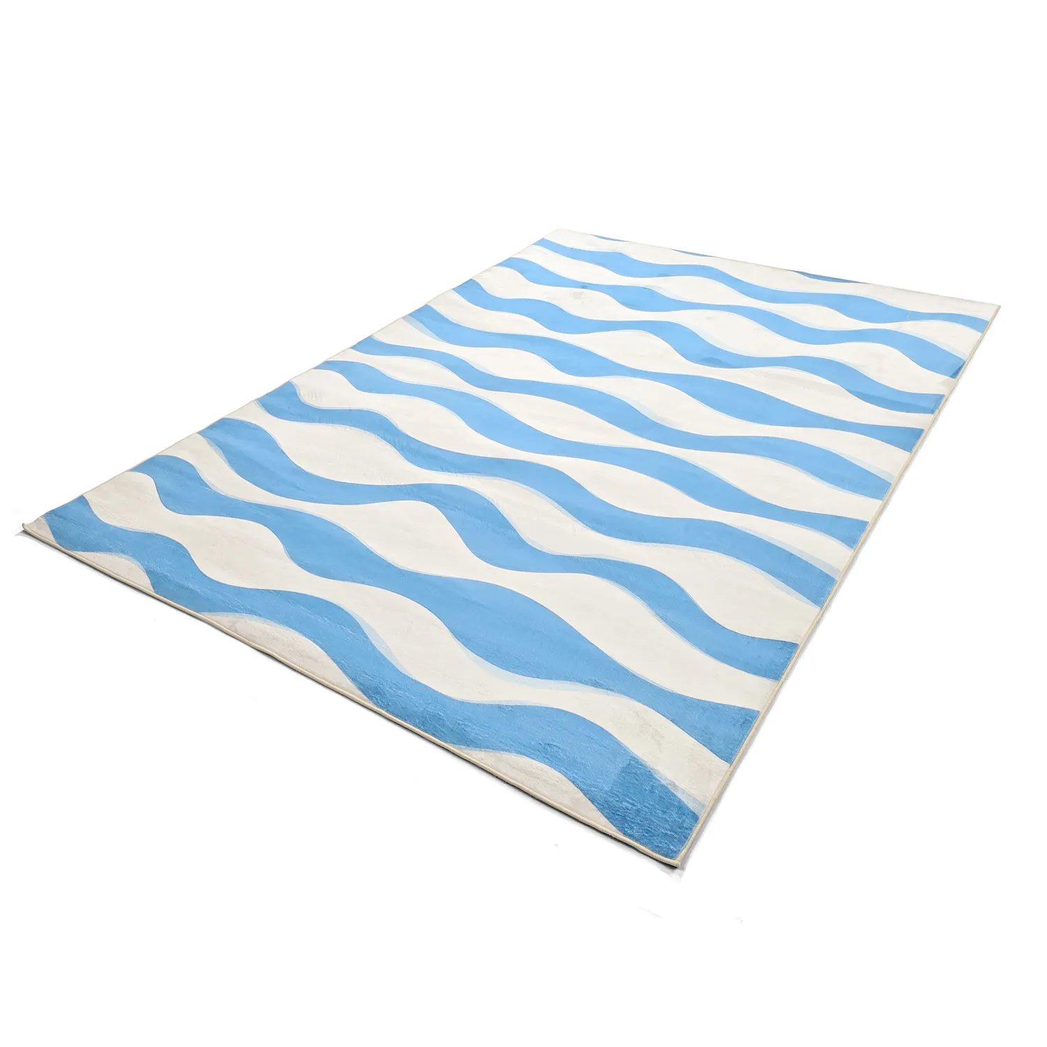 Tapis Wilton - Marsala (bleu/blanc)