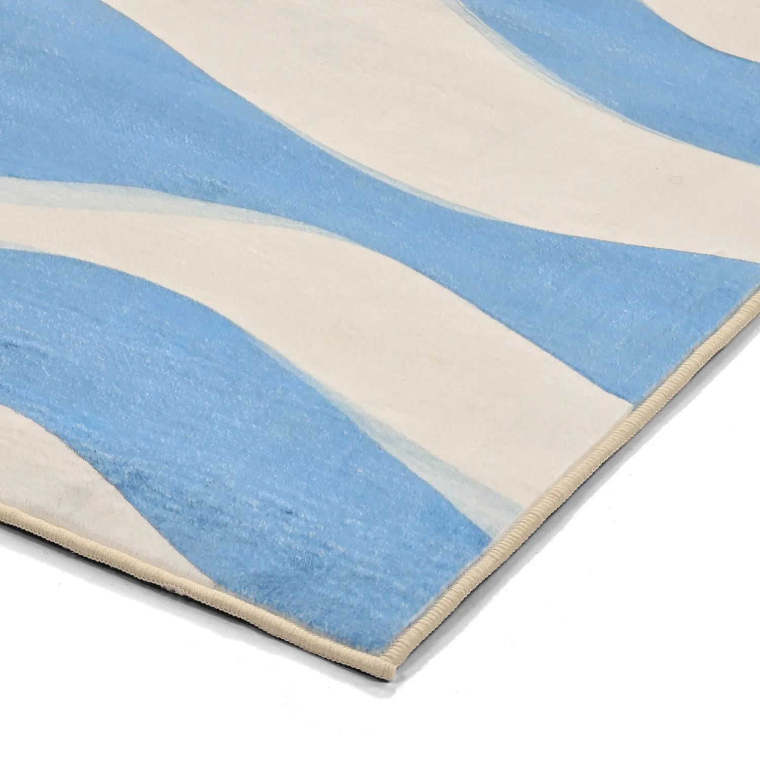 Tapis Wilton - Marsala (bleu/blanc)