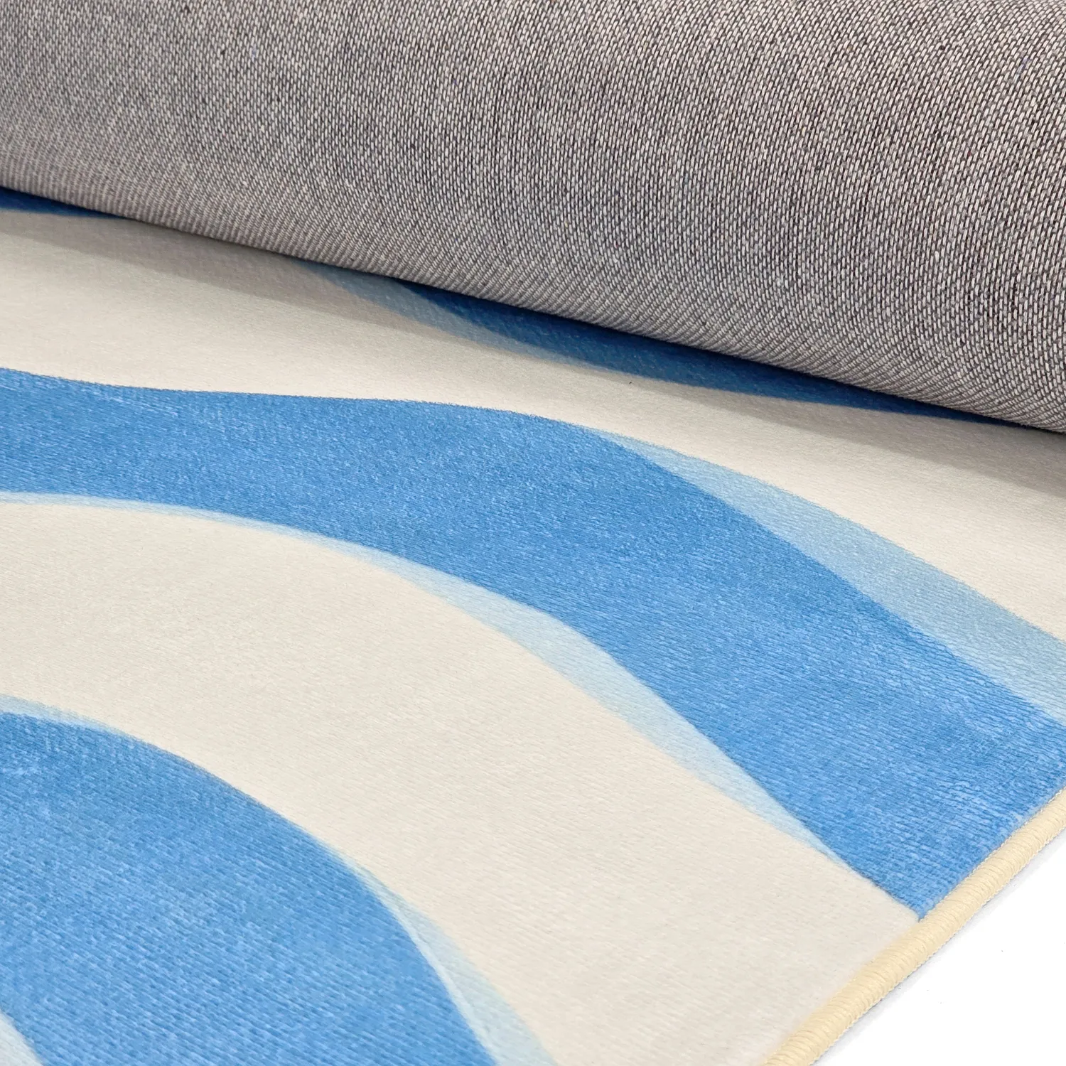 Tapis Wilton - Marsala (bleu/blanc)