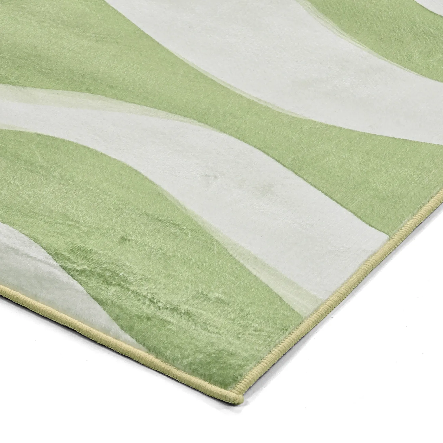 Tapis Wilton - Marsala (vert/blanc)