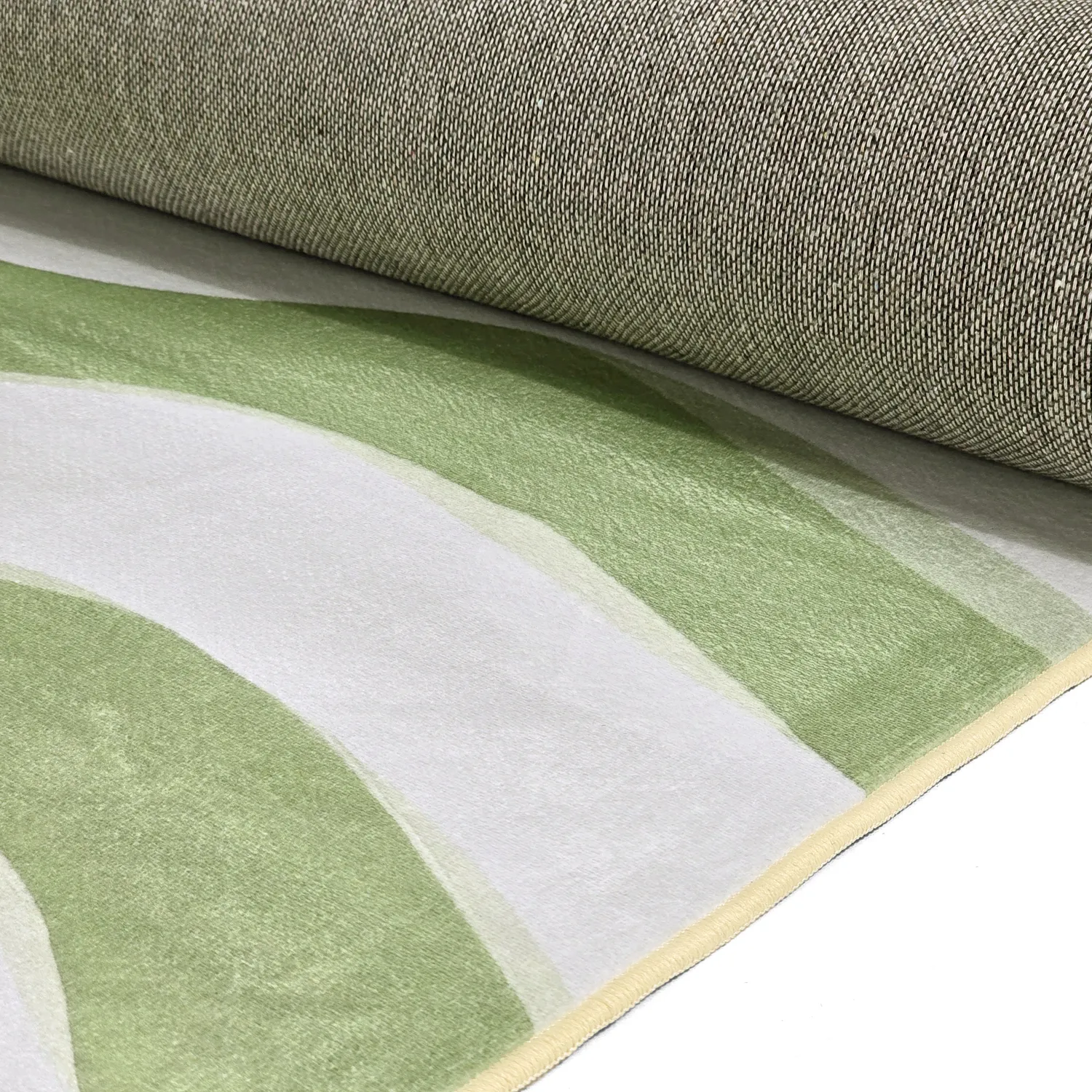 Tapis Wilton - Marsala (vert/blanc)