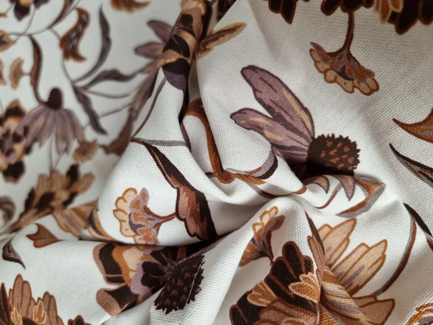 Rideaux - Rideau en coton Mathilde (violet)