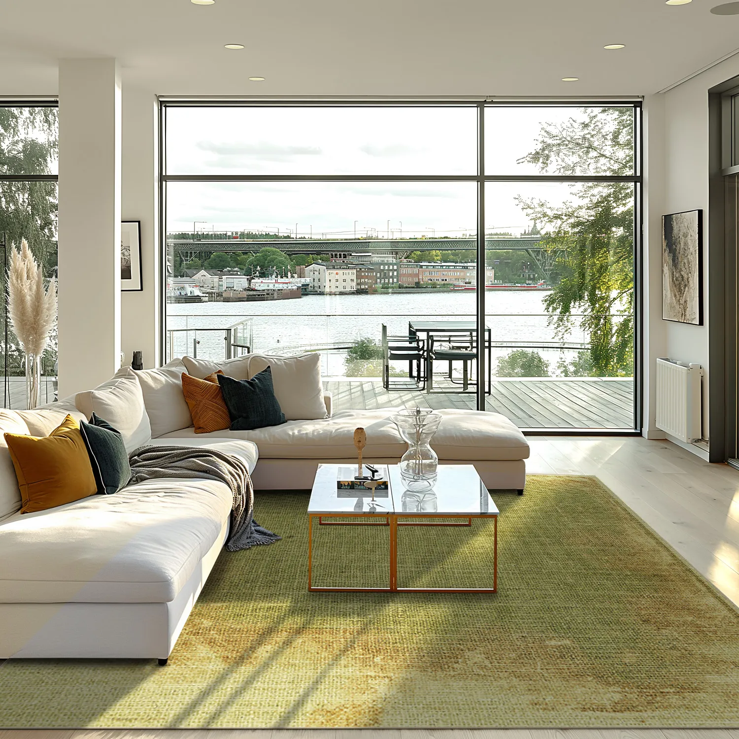 Tapis Wilton - Albaida (vert)