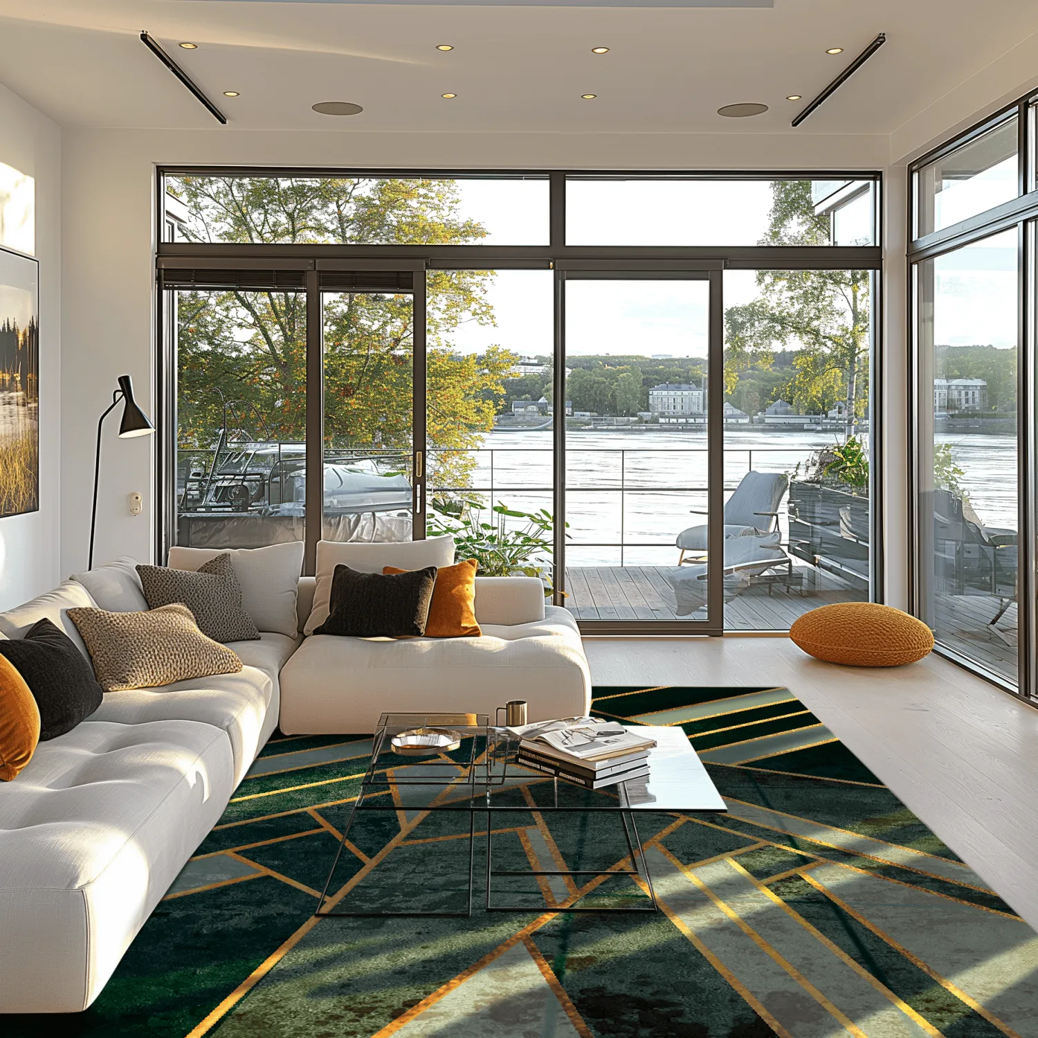 Tapis Wilton - Amasra (vert)