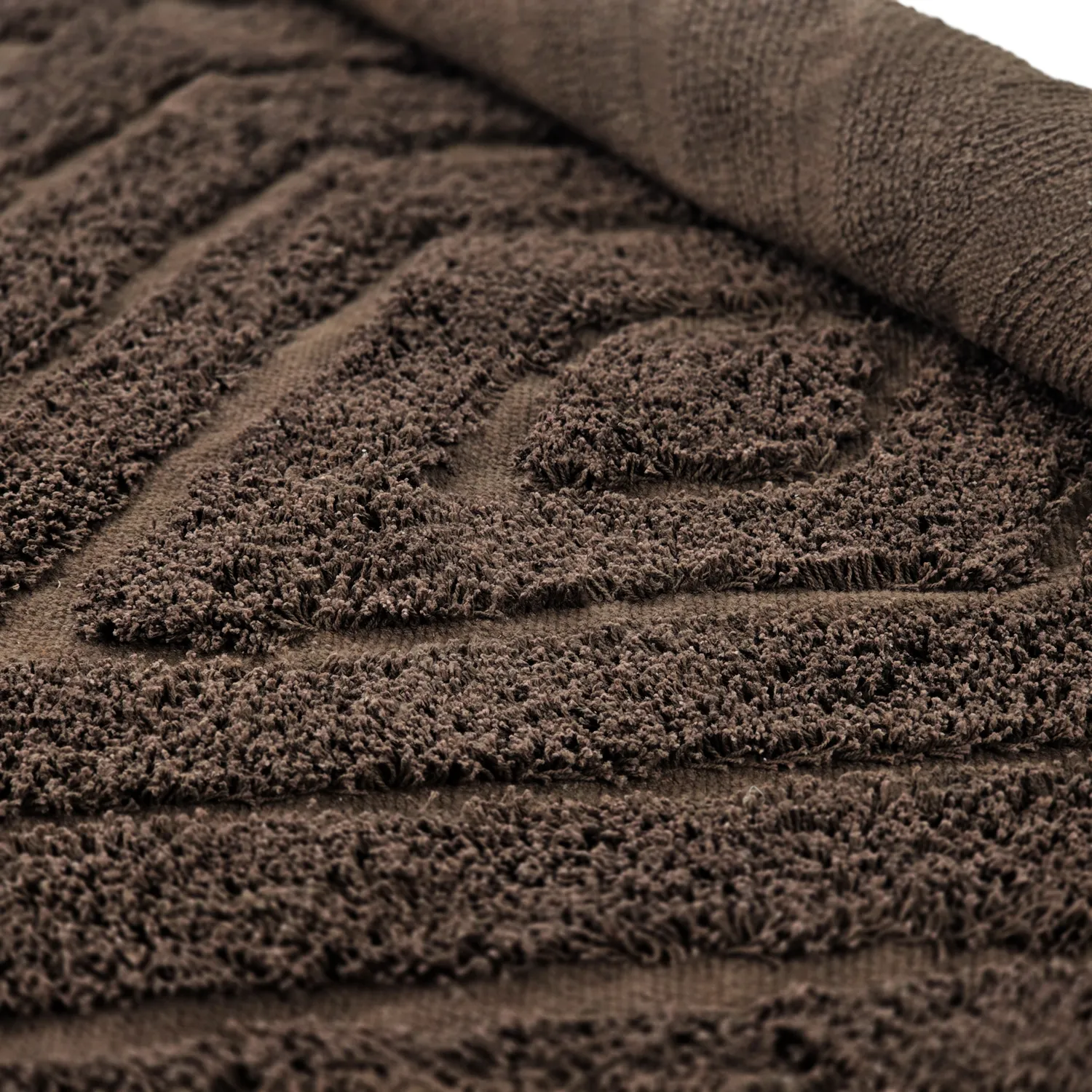 Tapis à poils longs - Amberley Natural Cotton Shaggy (marron)