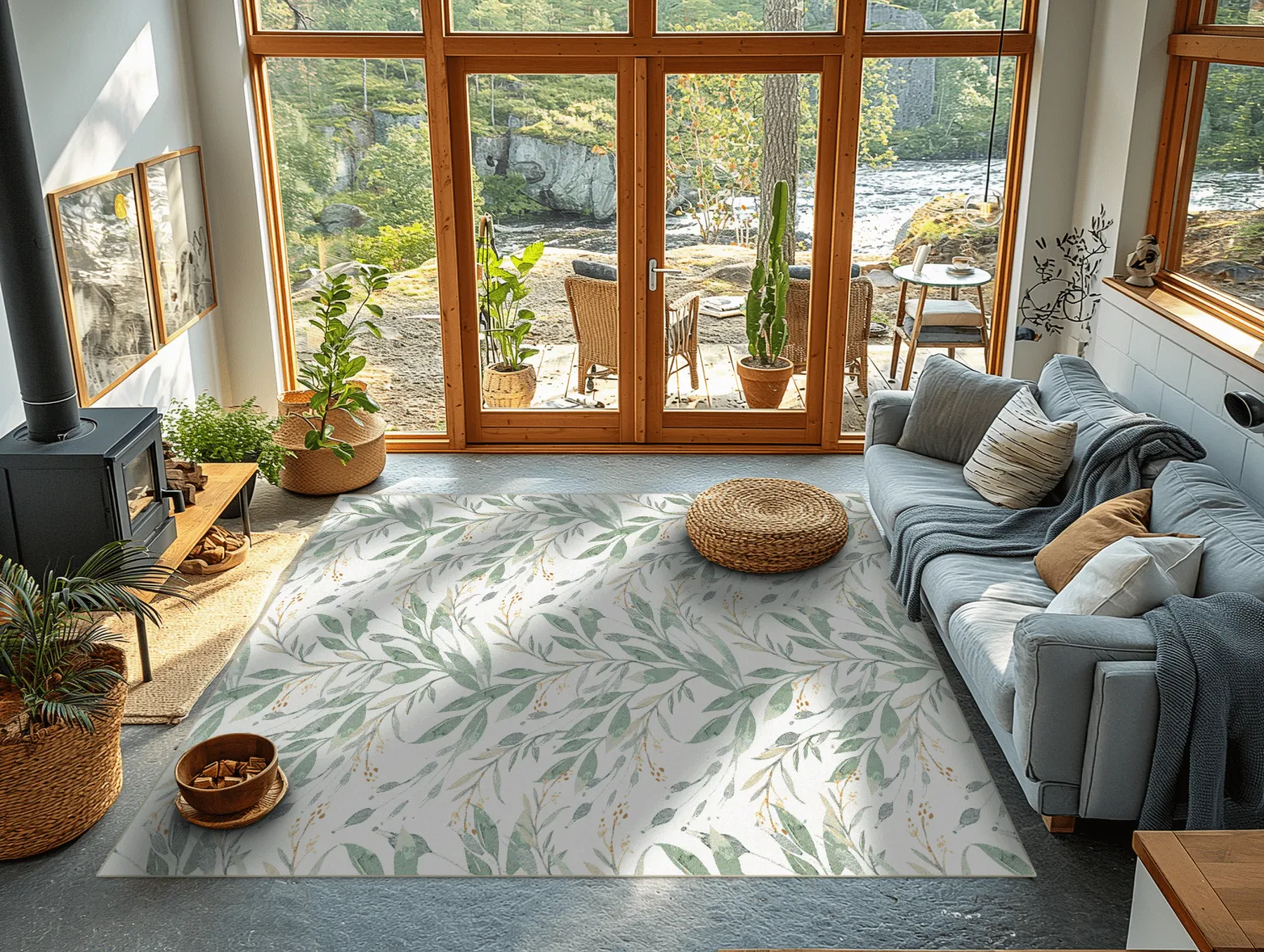 Tapis Wilton - Anthea (vert)