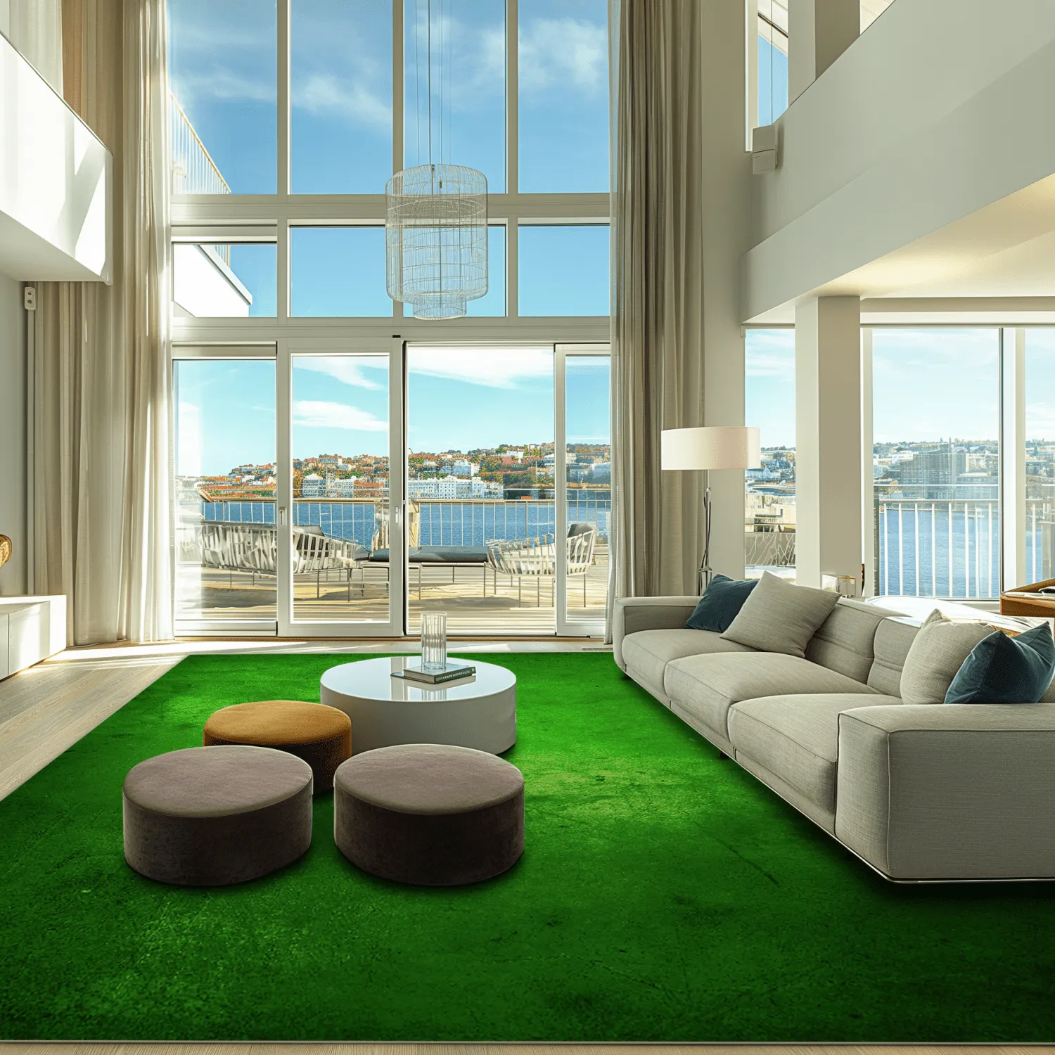 Tapis Wilton - Anzio (vert)