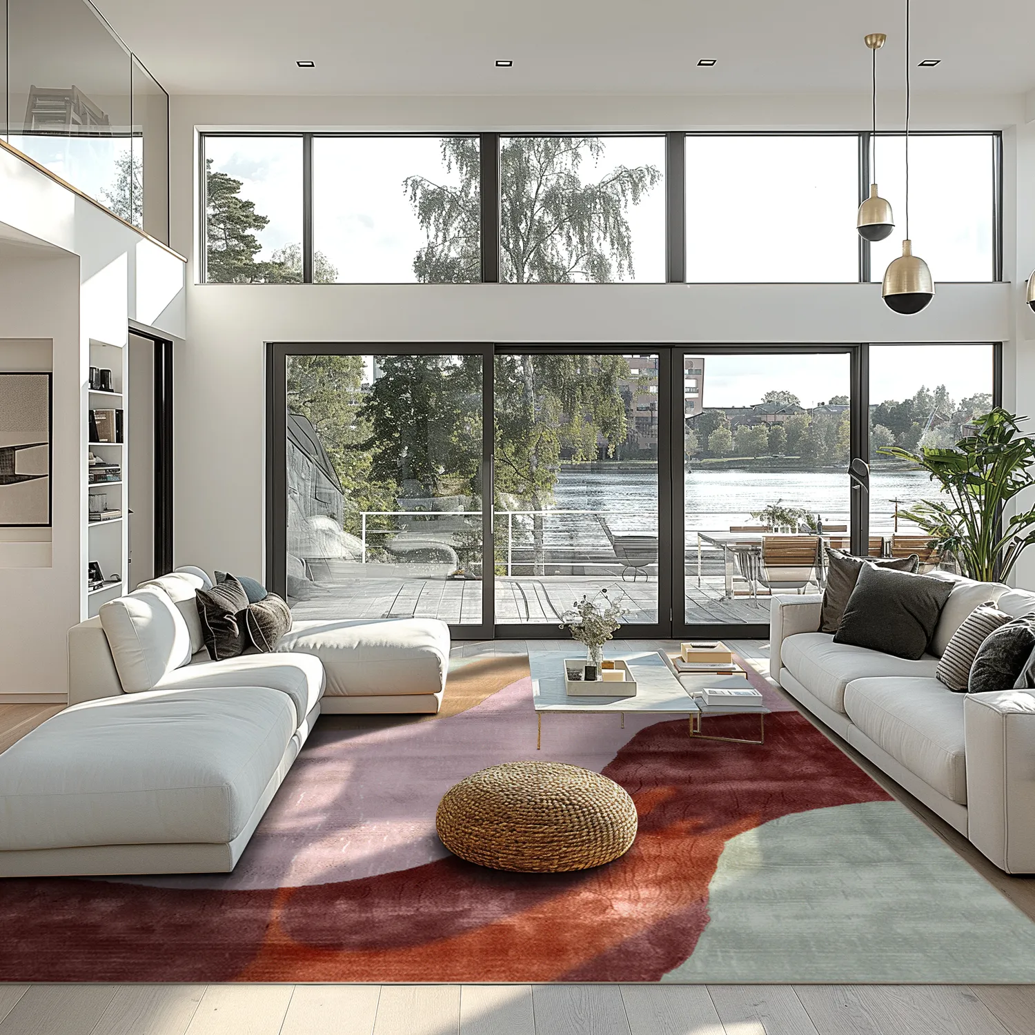 Tapis Wilton - Barcelone (rose)