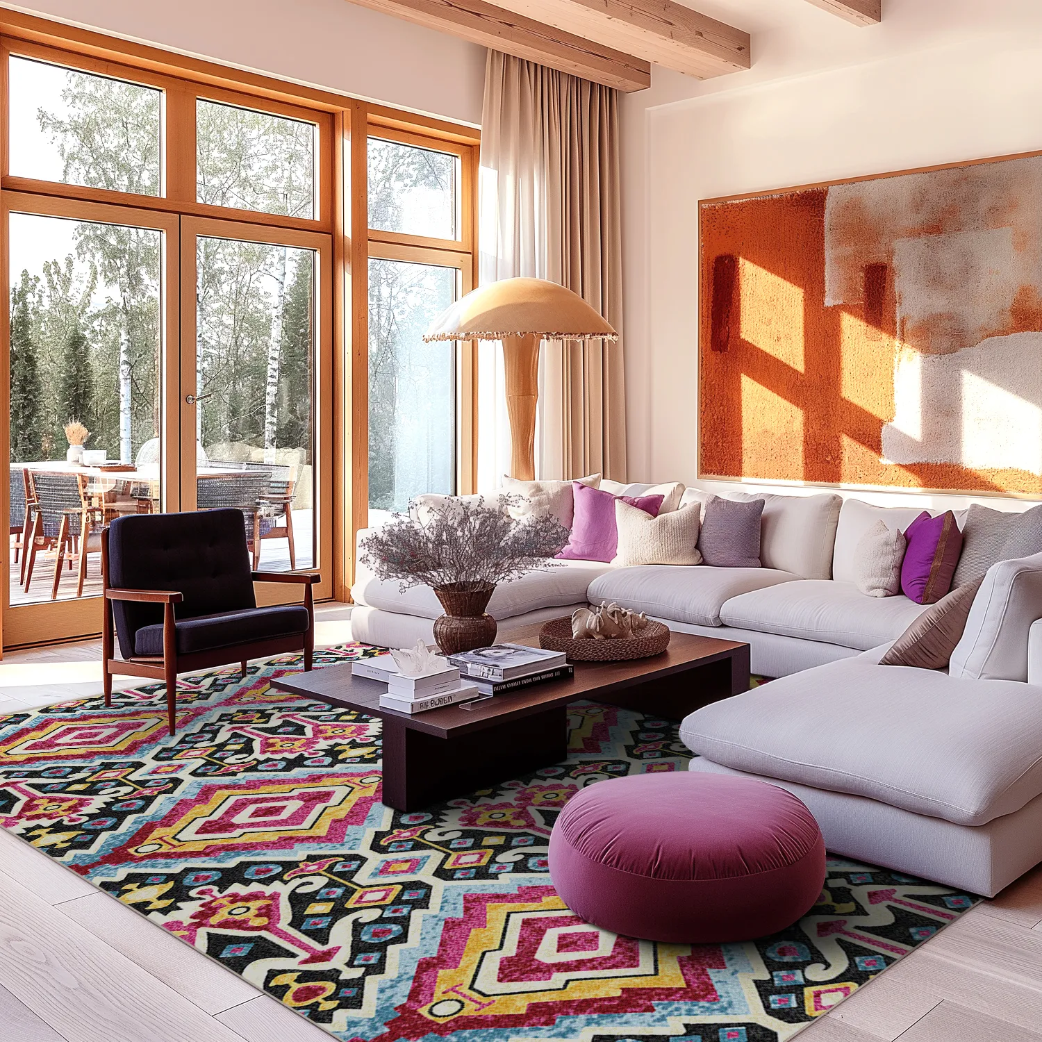 Tapis Wilton - Cizre (multicolore)