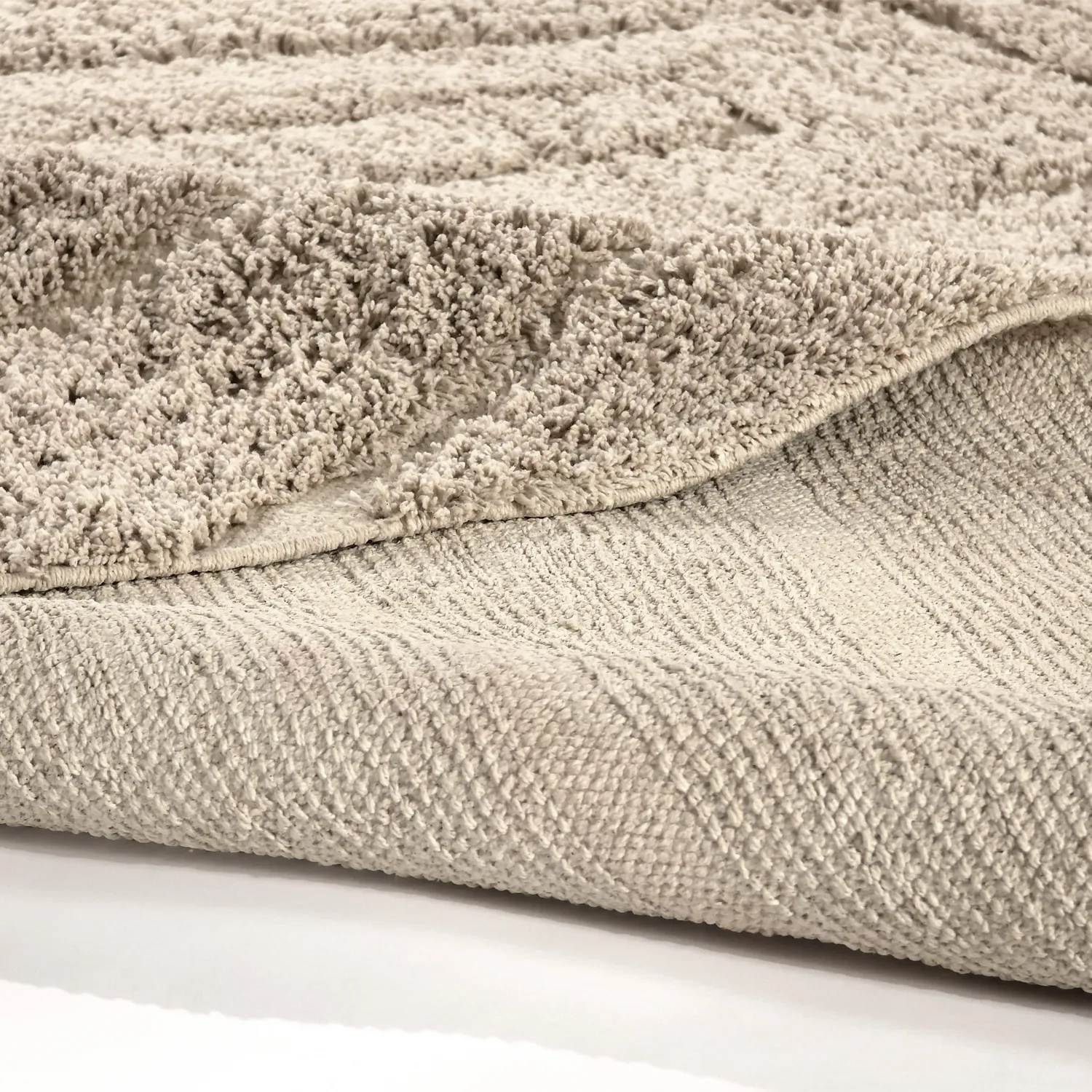 Tapis à poils longs - Farley Natural Cotton Shaggy (bež)