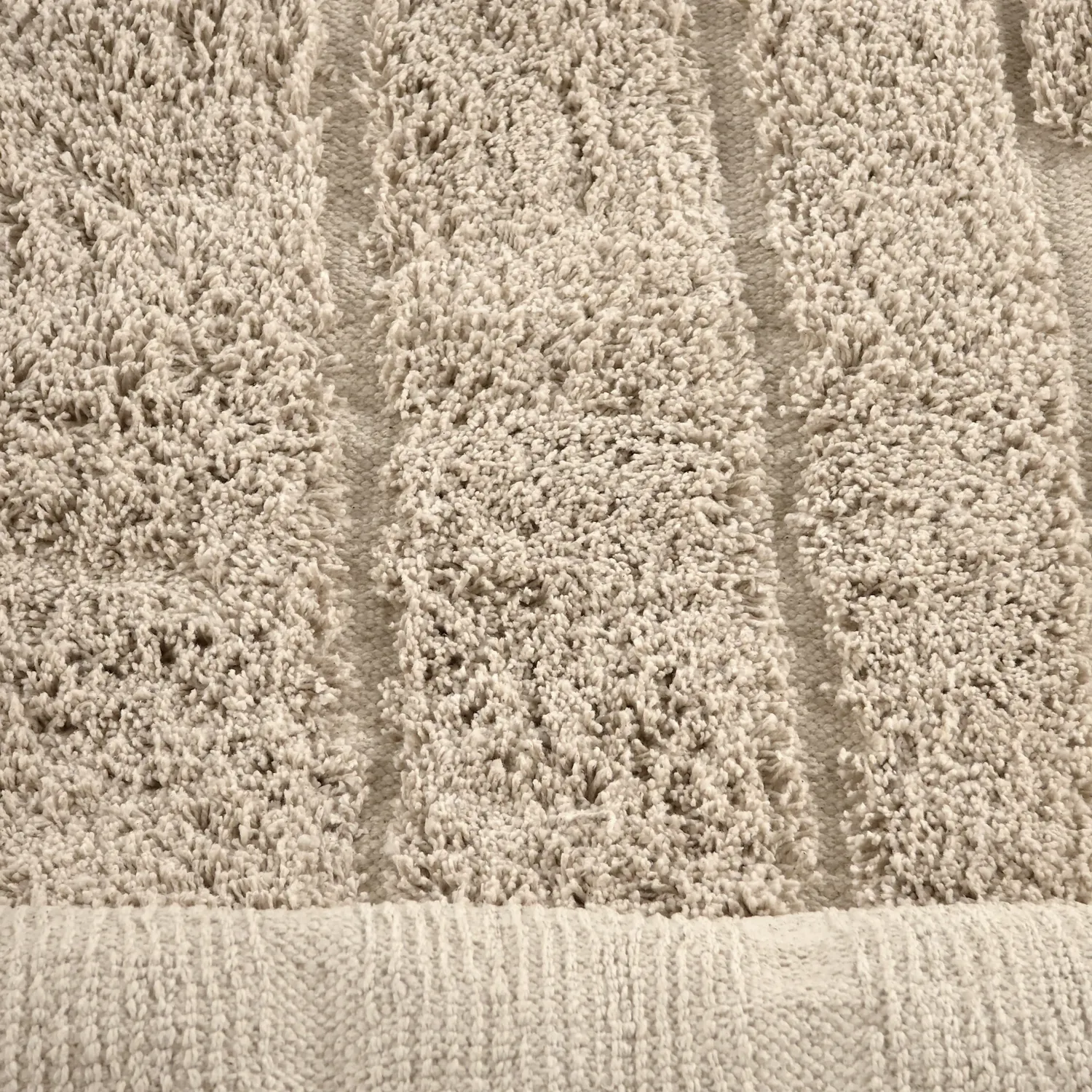 Tapis à poils longs - Farley Natural Cotton Shaggy (bež)